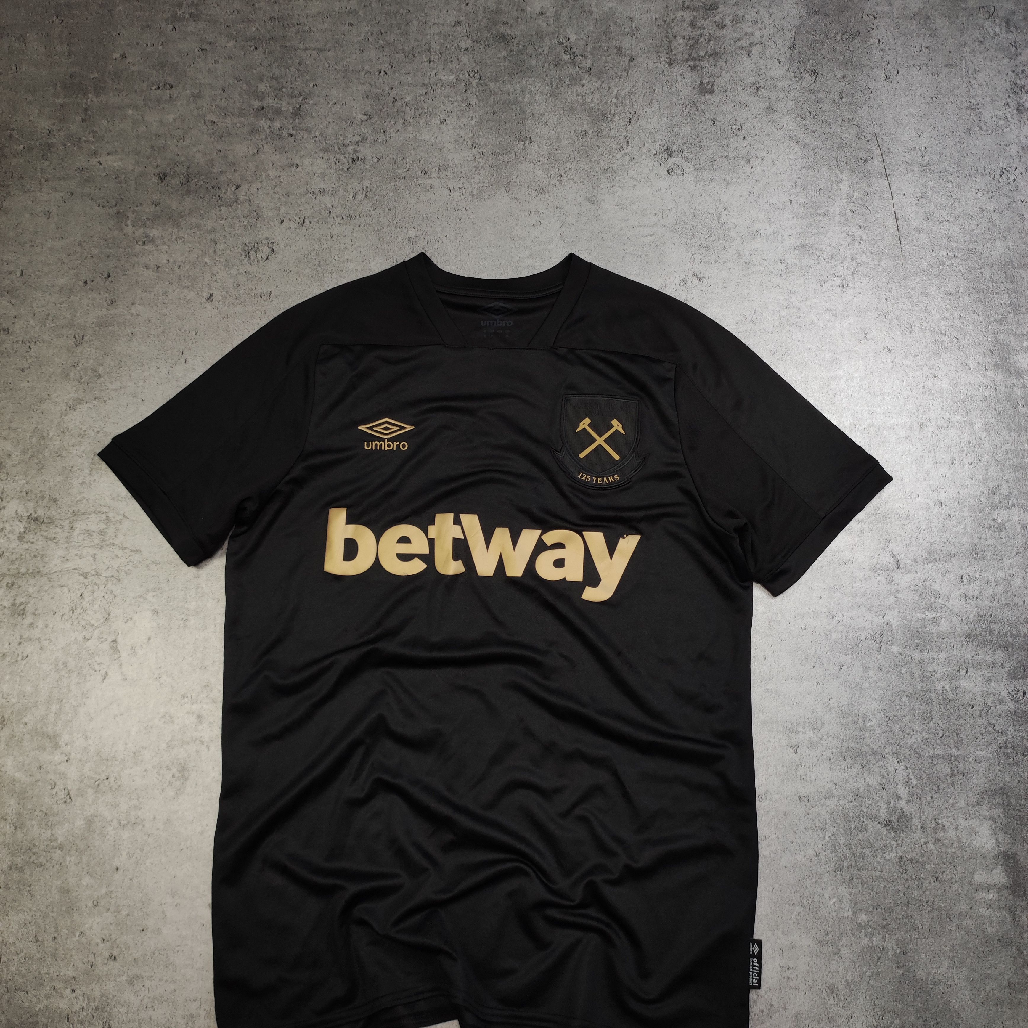 Vintage RARE West Ham United 125Years Limited Football Jersey Size US M / EU 48-50 / 2 - 2 Thumbnail