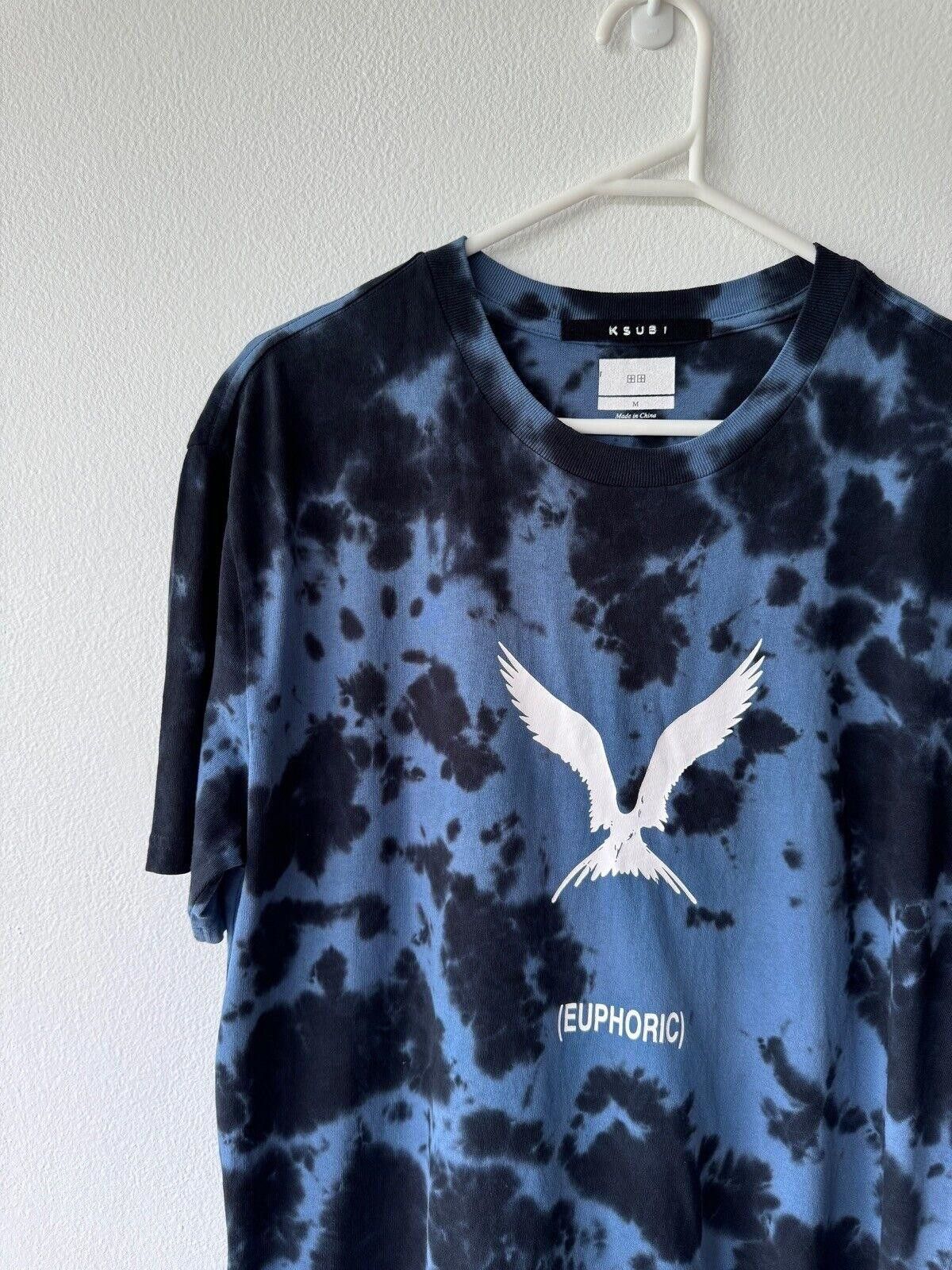 Ksubi new ksubi tee top mens medium m euphoric kash tie dye blue Size US M / EU 48-50 / 2 - 2 Thumbnail