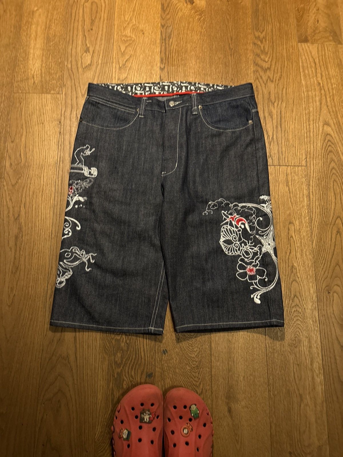 Artful Dodger Y2k skate streetwear wide jorts - Artful Dodger 2000s Size US 34 / EU 50 - 5 Thumbnail