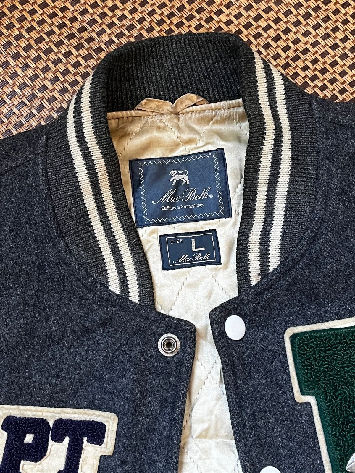 Macbeth Vintage Macbeth Letterman Varsity Jacket Size US L / EU 52-54 / 3 - 7 Thumbnail
