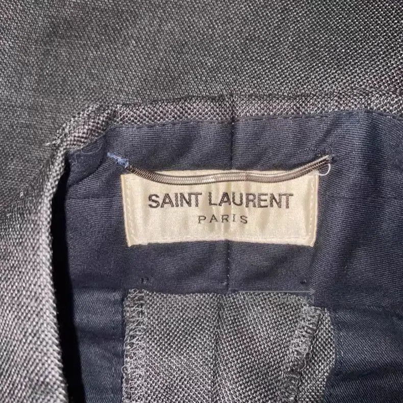 Saint Laurent Paris Saint Laurent Paris Wool Smoking Pants Casual Trousers Siz Size US 28 / EU 44 - 4 Thumbnail