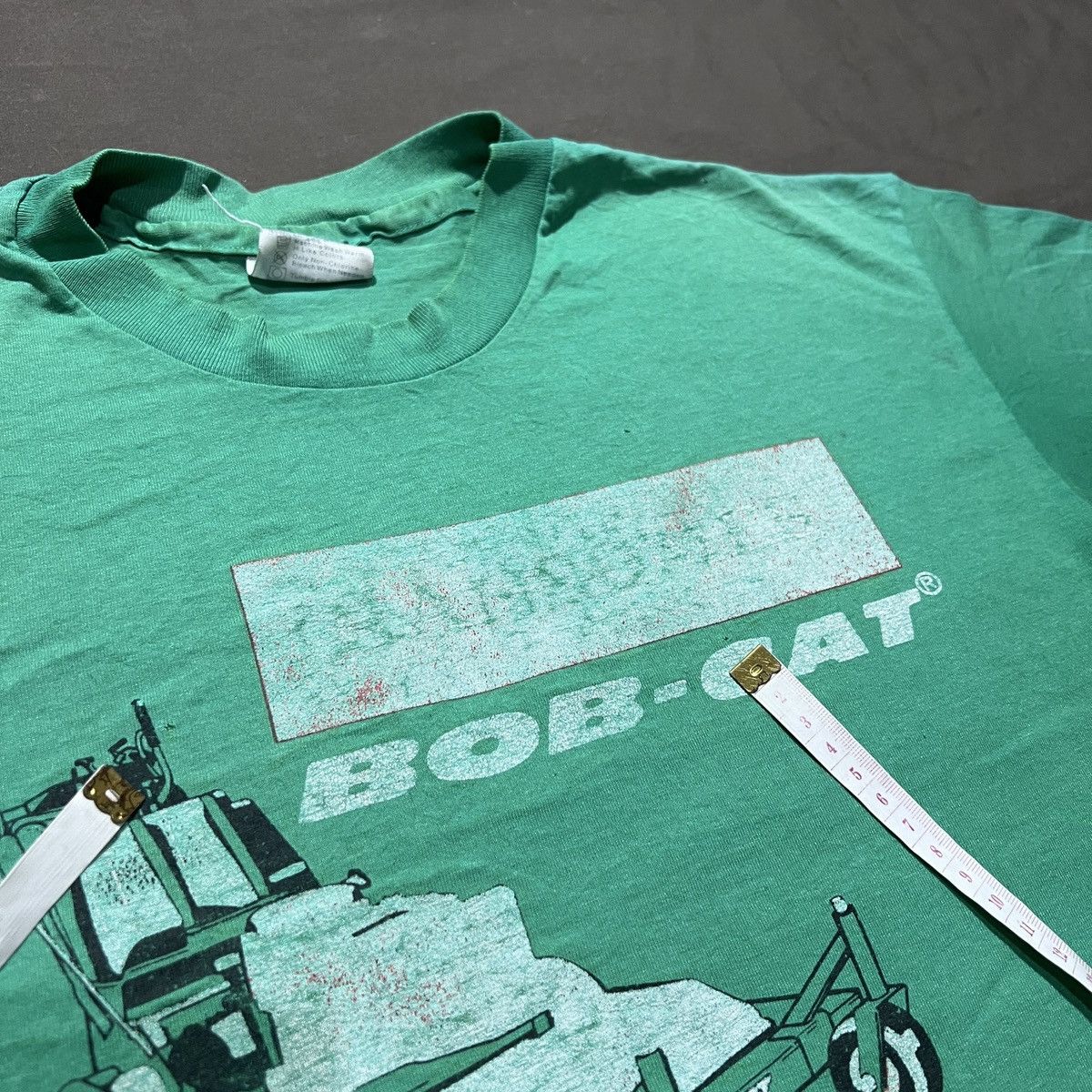 Vintage Vintage 90s Bobcat Equiptment Machines Promo Tee Faded Size US L / EU 52-54 / 3 - 9 Thumbnail