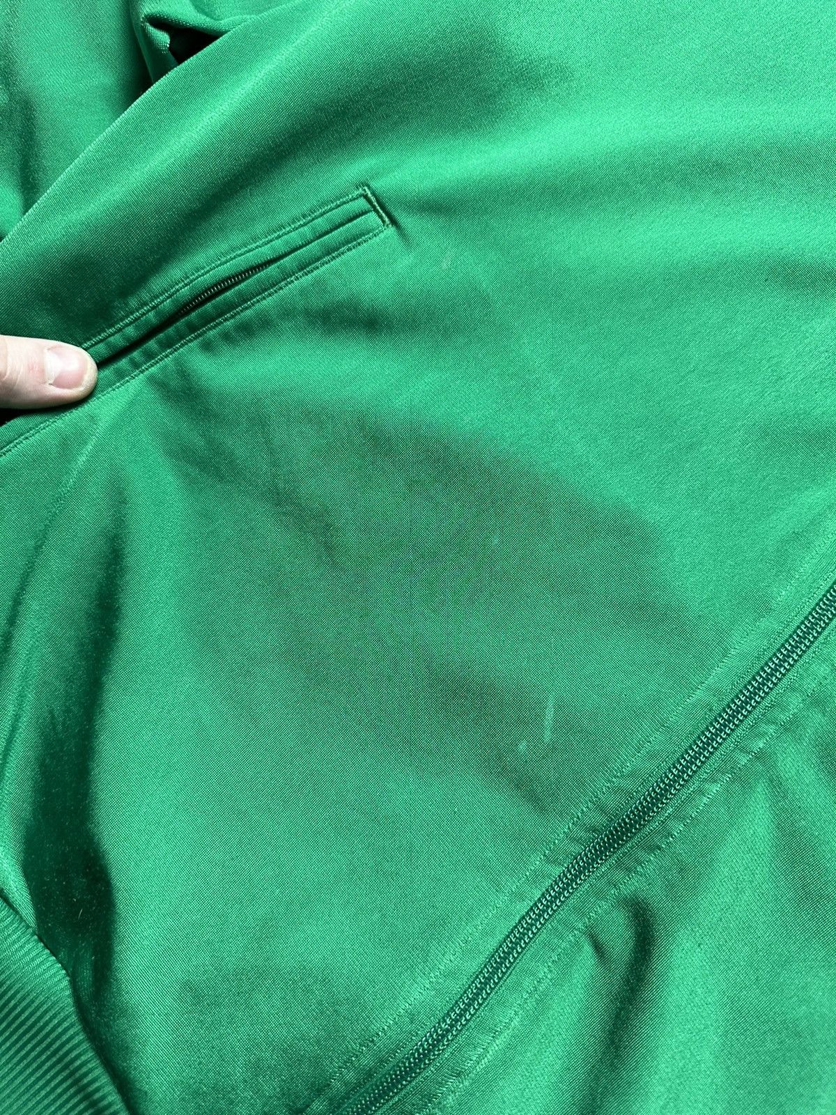Adidas × Vintage Vintage adidas green track jacket size L logo Size US L / EU 52-54 / 3 - 4 Thumbnail