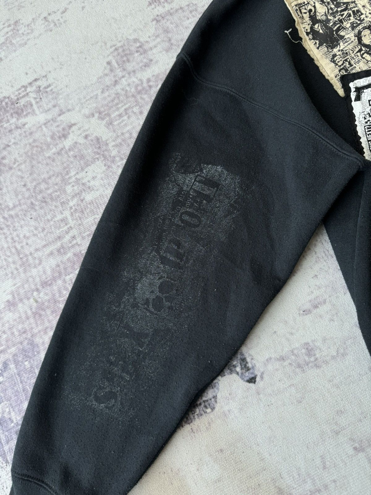 Japanese Brand Sex Pot Revenge Punk Riot Poem Chain Laces Hoodies Size US L / EU 52-54 / 3 - 10 Thumbnail