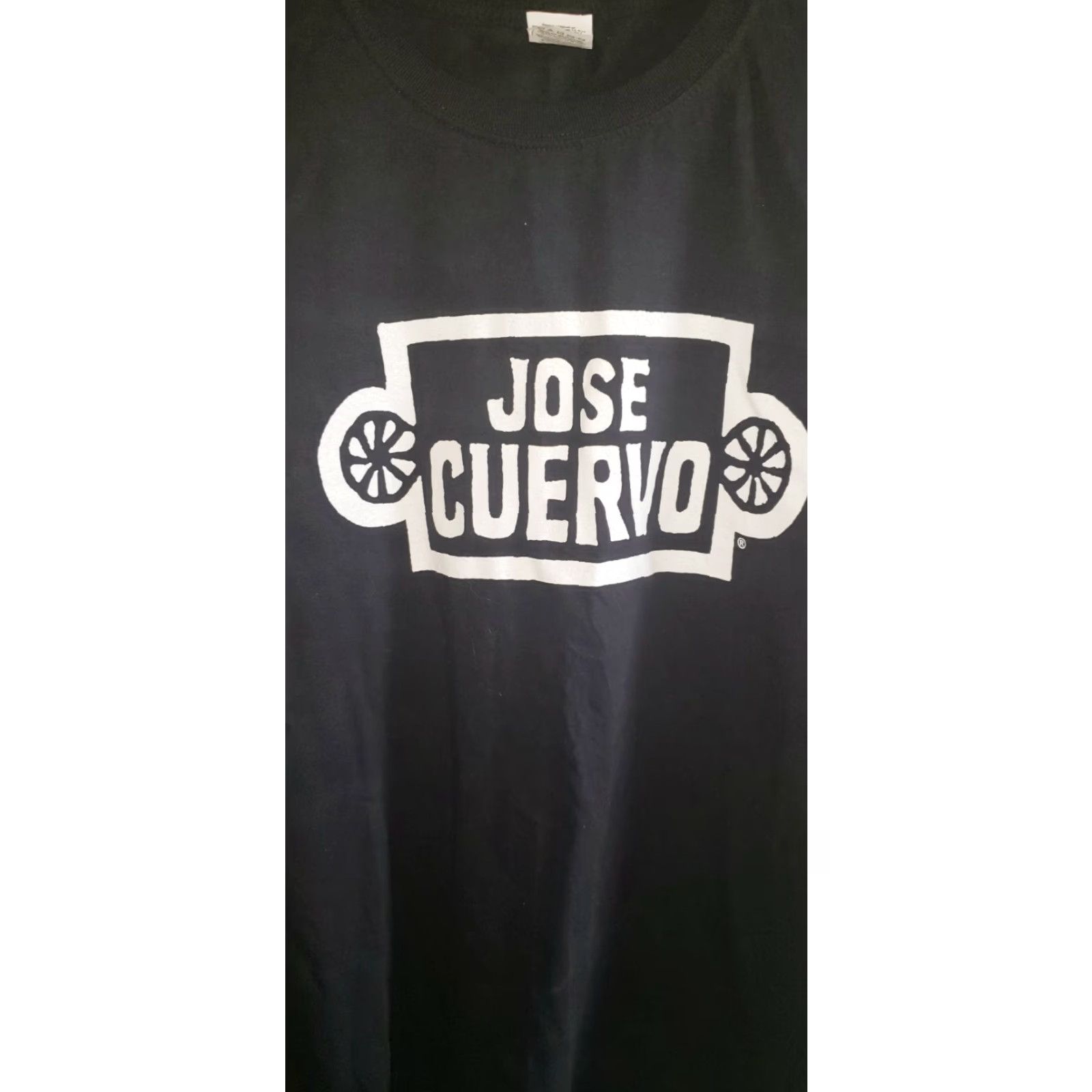 Fruit Of The Loom VINTAGE Jose Cuervo Graphic Tee Short Sleeve Black T-Shirt Men's Size L Size US L / EU 52-54 / 3 - 4 Thumbnail