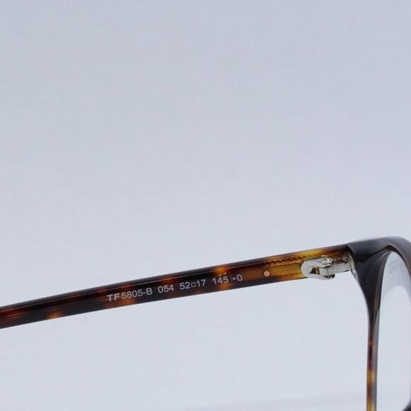 Tom Ford Tom Ford FT5805-B/V 054 Eyeglasses Havana 52mm Square Frame Size ONE SIZE - 7 Thumbnail