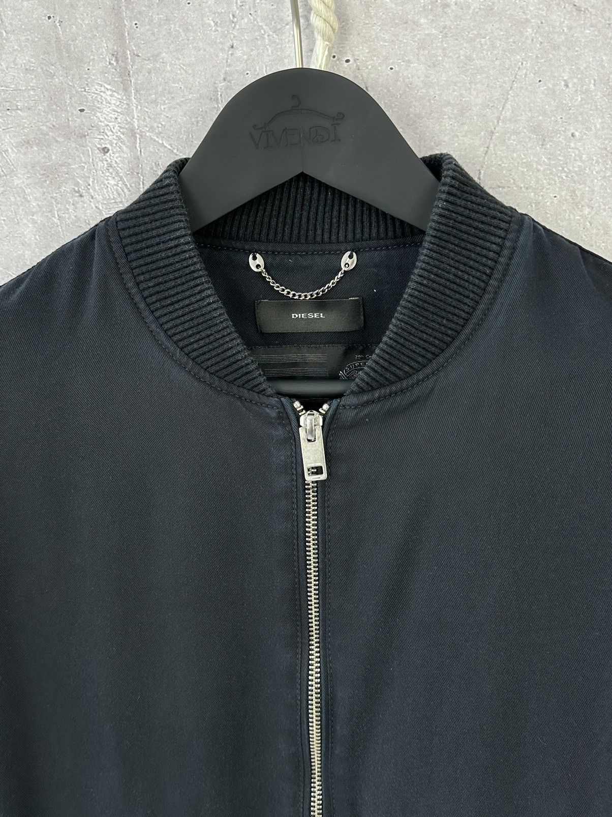 Diesel × Vintage Diesel Vintage Pockets Bondage Women’s Long Sleeve Bomber Size M / US 6-8 / IT 42-44 - 5 Thumbnail