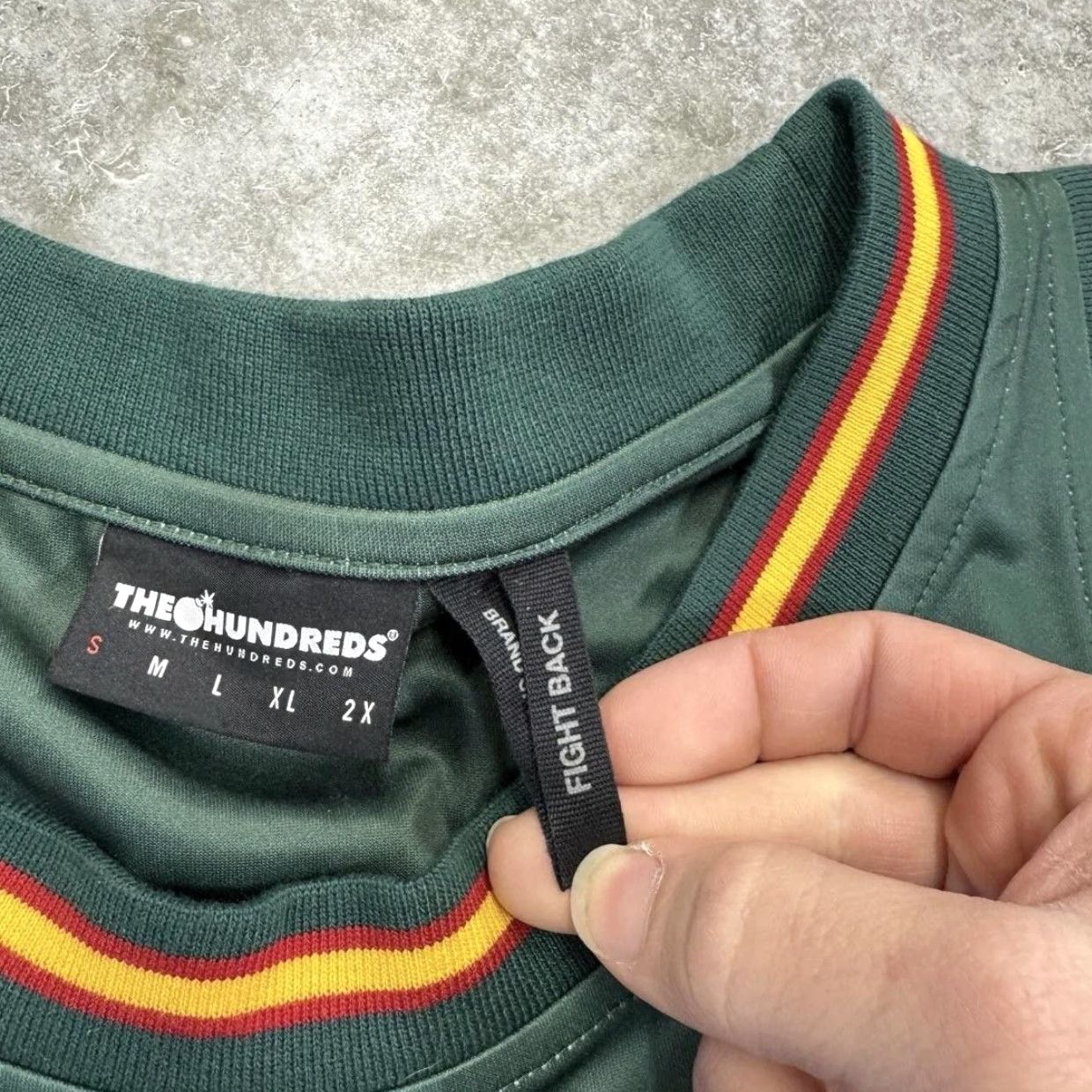 The Hundreds VINTAGE The Hundreds Basketball Jersey Mens Small Green Adam Bomb H Tank Top Streetwear Size US S / EU 44-46 / 1 - 6 Thumbnail