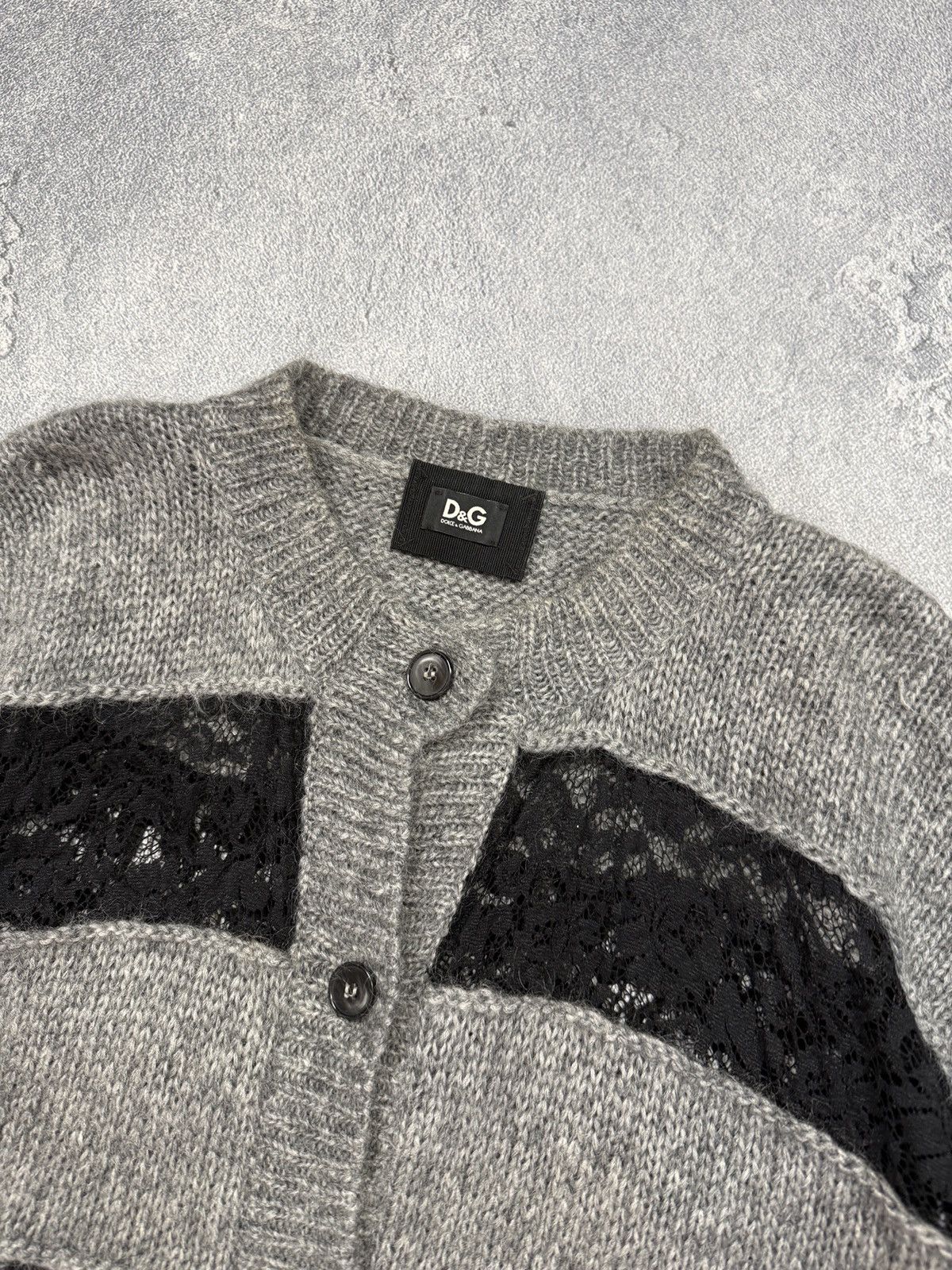 Dolce & Gabbana Dolce&Gabbana sweater knited grey women’s size 46 Size L / US 10 / IT 46 - 2 Thumbnail