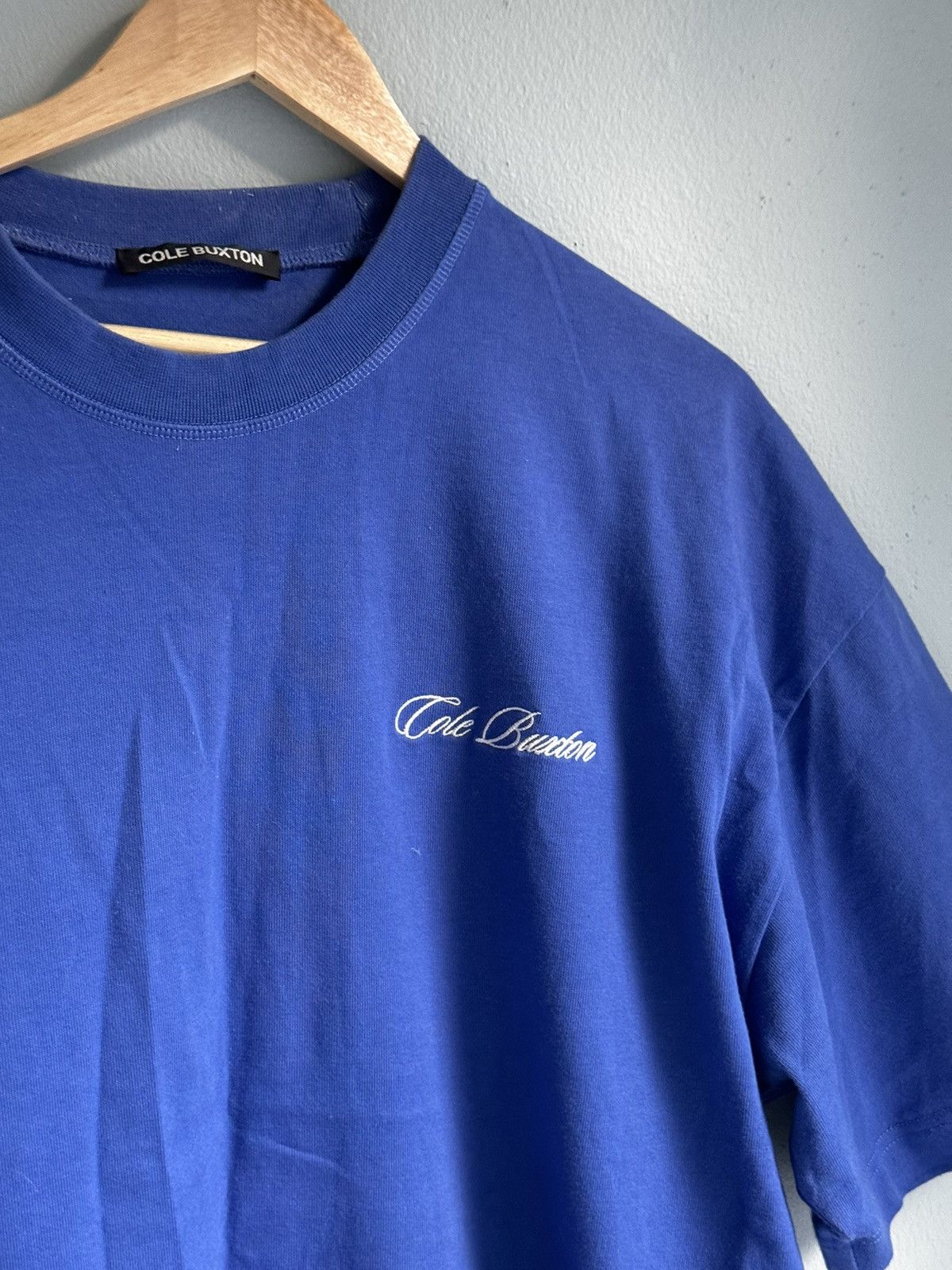 Cole Buxton Cole Buxton Embroidery T-Shirt Size US XL / EU 56 / 4 - 5 Thumbnail