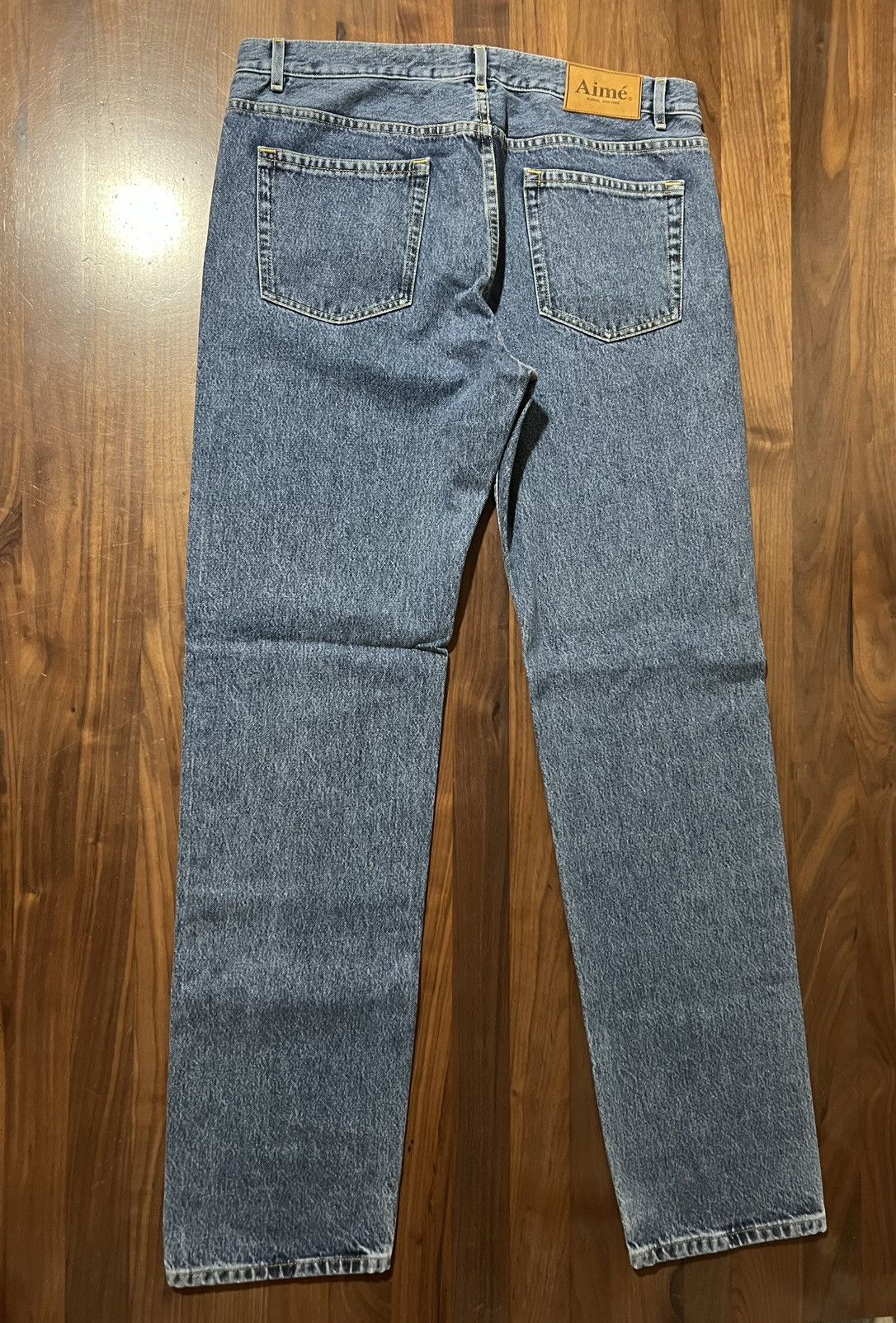 Aime Leon Dore Aime Leon Dore ALD Straight Fit Denim 5-Pocket Blue Jeans 34 Size US 34 / EU 50 - 8 Thumbnail