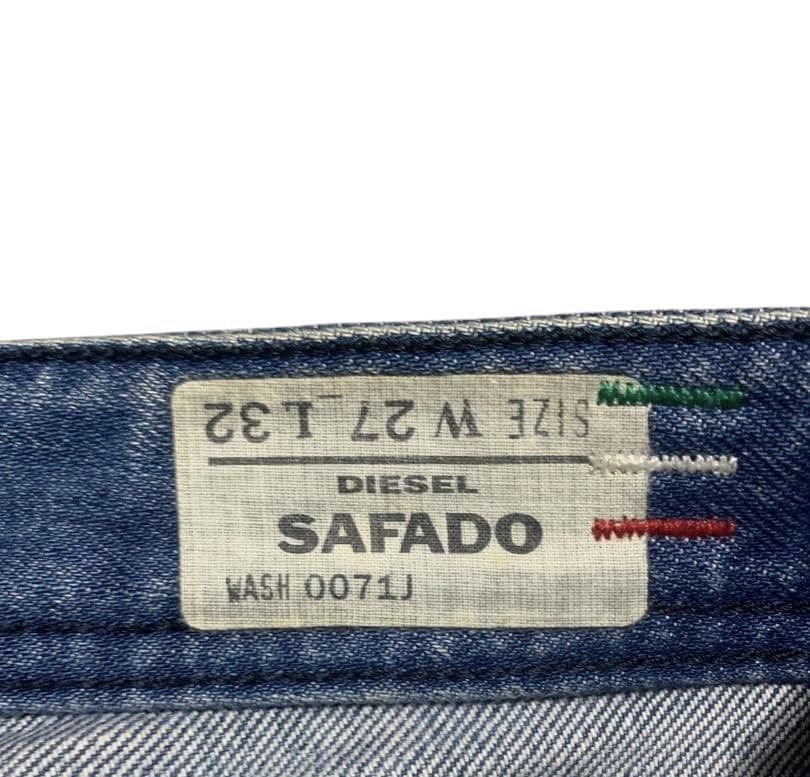 Diesel Vintage Diesel Industry Straight Leg Jeans Distressed Style Size US 30 / EU 46 - 9 Thumbnail