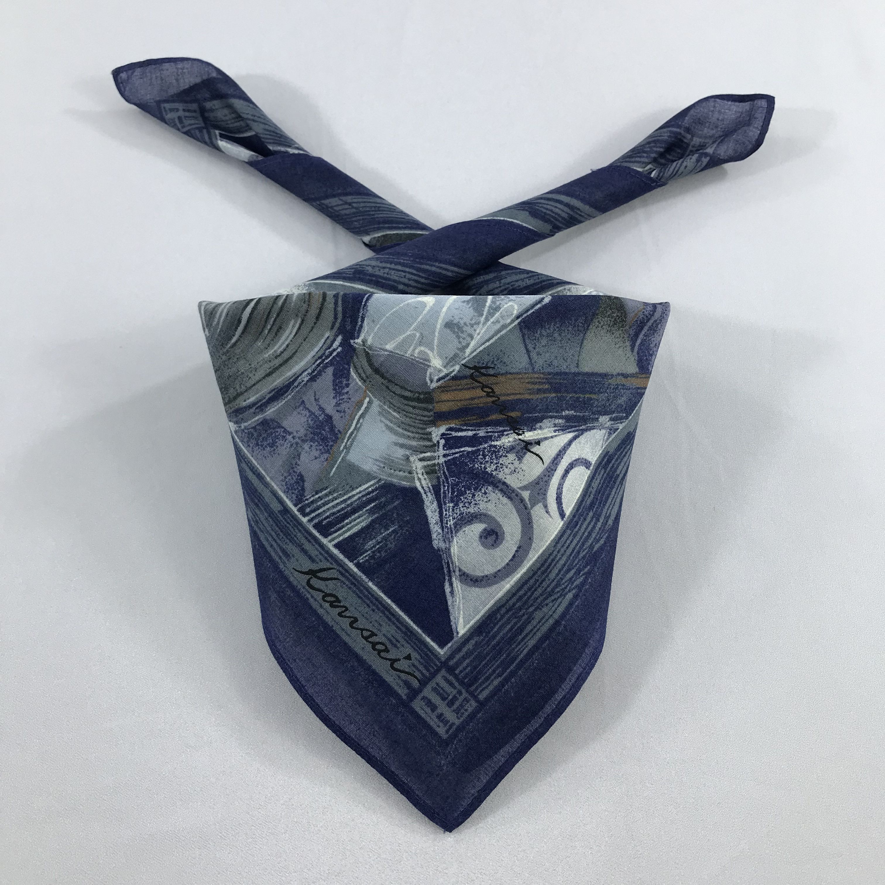 Kansai Yamamoto × Vintage Kansai Bandana / Handkerchief / Neckerchief - S1951 Size ONE SIZE - 3 Thumbnail