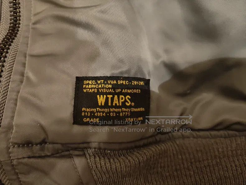 Wtaps Wtaps Target Heart Map Air Force Cotton Jacket Size US XL / EU 56 / 4 - 2 Thumbnail