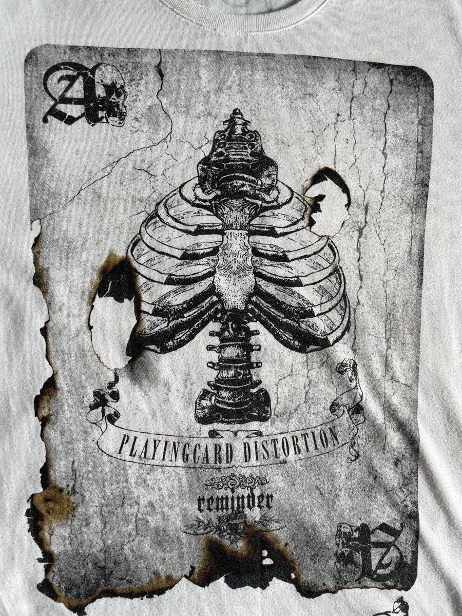 If Six Was Nine 2000s Semanticdesign Vkei Bone Graphic Tee Japanese archive Size US S / EU 44-46 / 1 - 6 Thumbnail