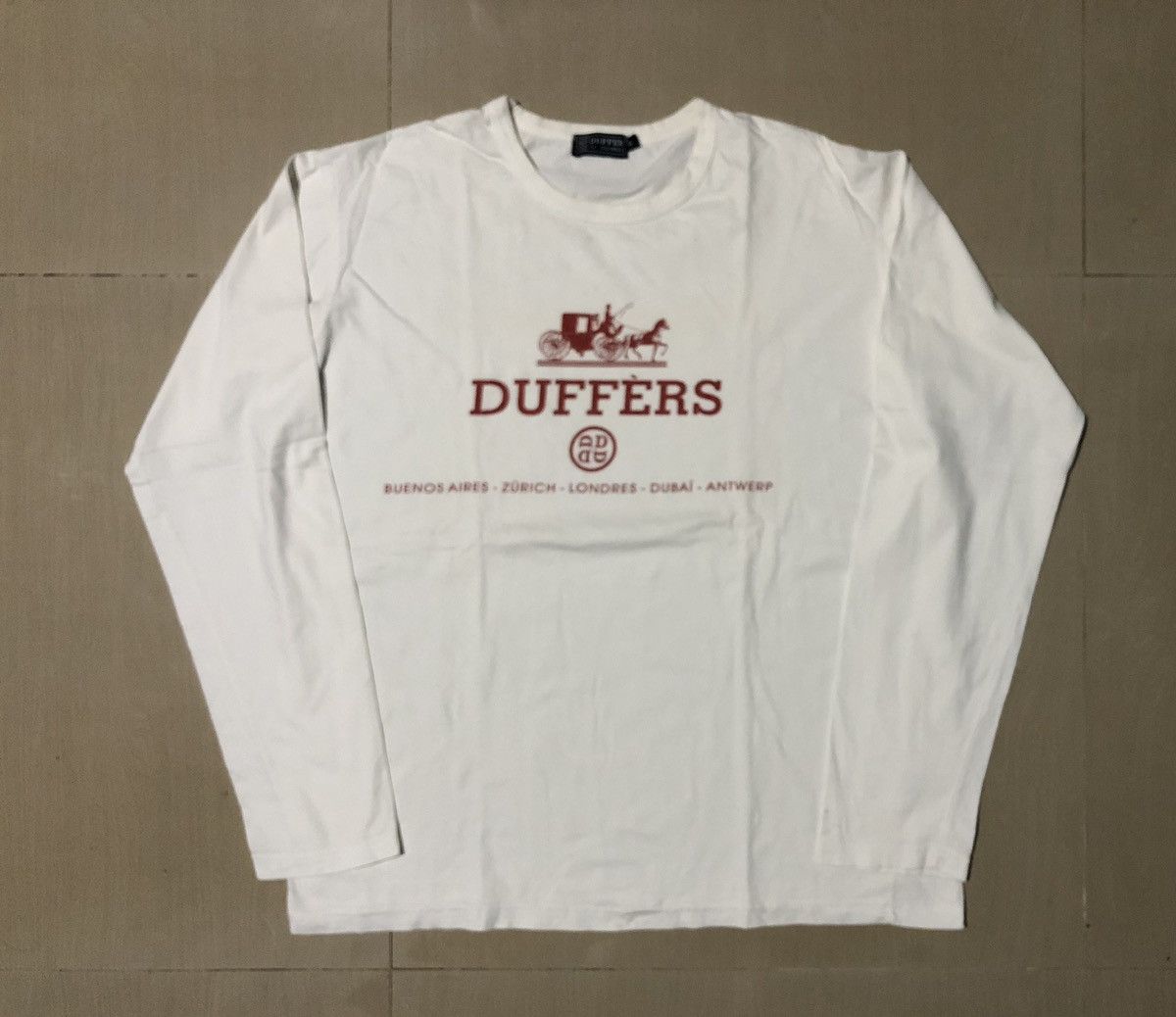 Vintage Duffer St George long sleeve tee t-shirt