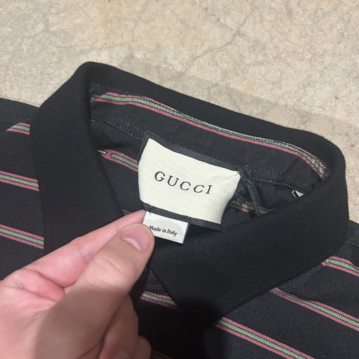 Designer × Gucci NWT Gucci Jacquard Horsebit Monogram GG Polo Shirt Rare Size US XXL / EU 58 / 5 - 5 Thumbnail