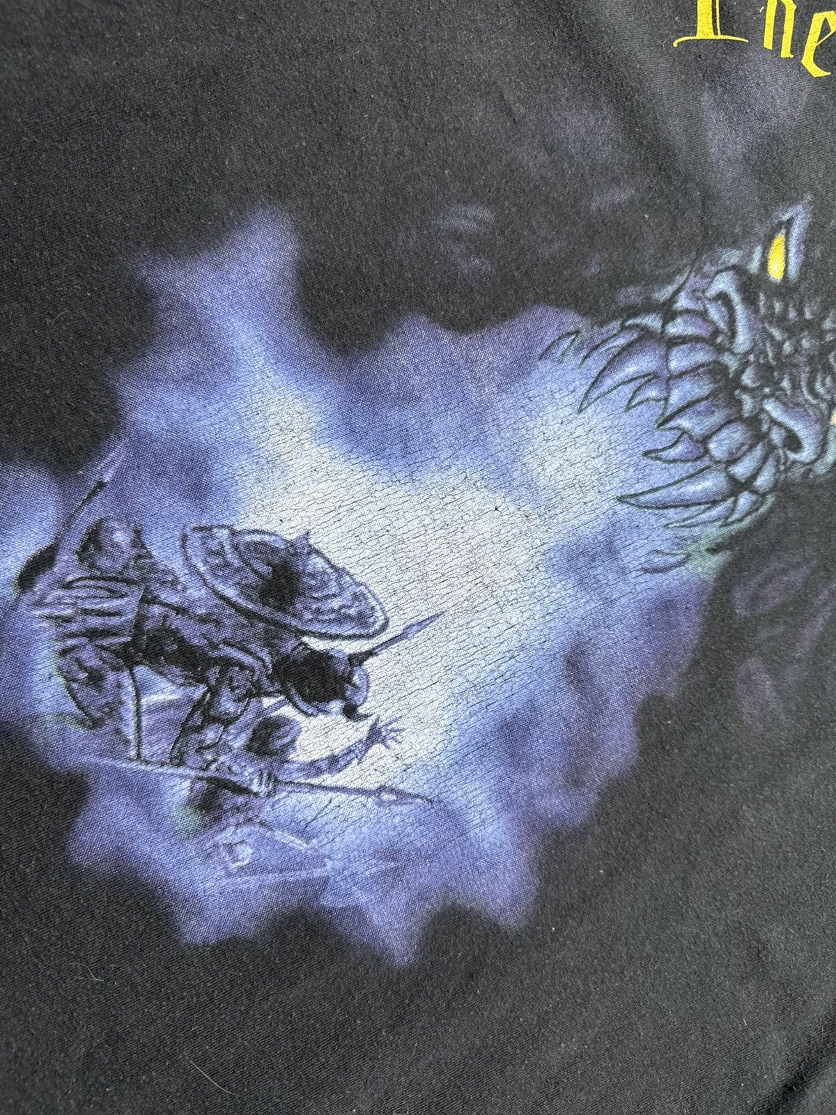 Vintage Bling Guardian The Eternal Curse Long Sleeve 1998 Vintage Size US XL / EU 56 / 4 - 14 Thumbnail