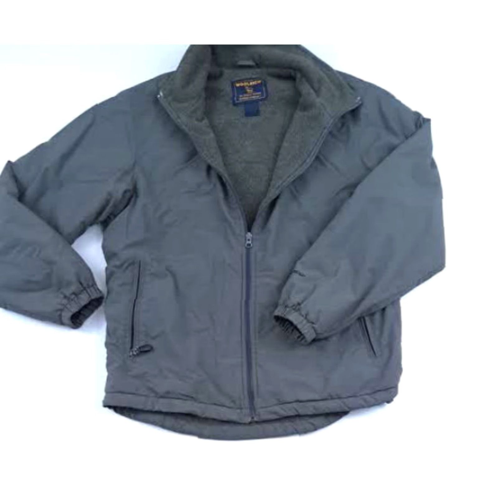 Vintage Woolrich Jacket Nylon Insulated Full Zip Bomber Olive Green Medium Men Size US M / EU 48-50 / 2 - 3 Thumbnail
