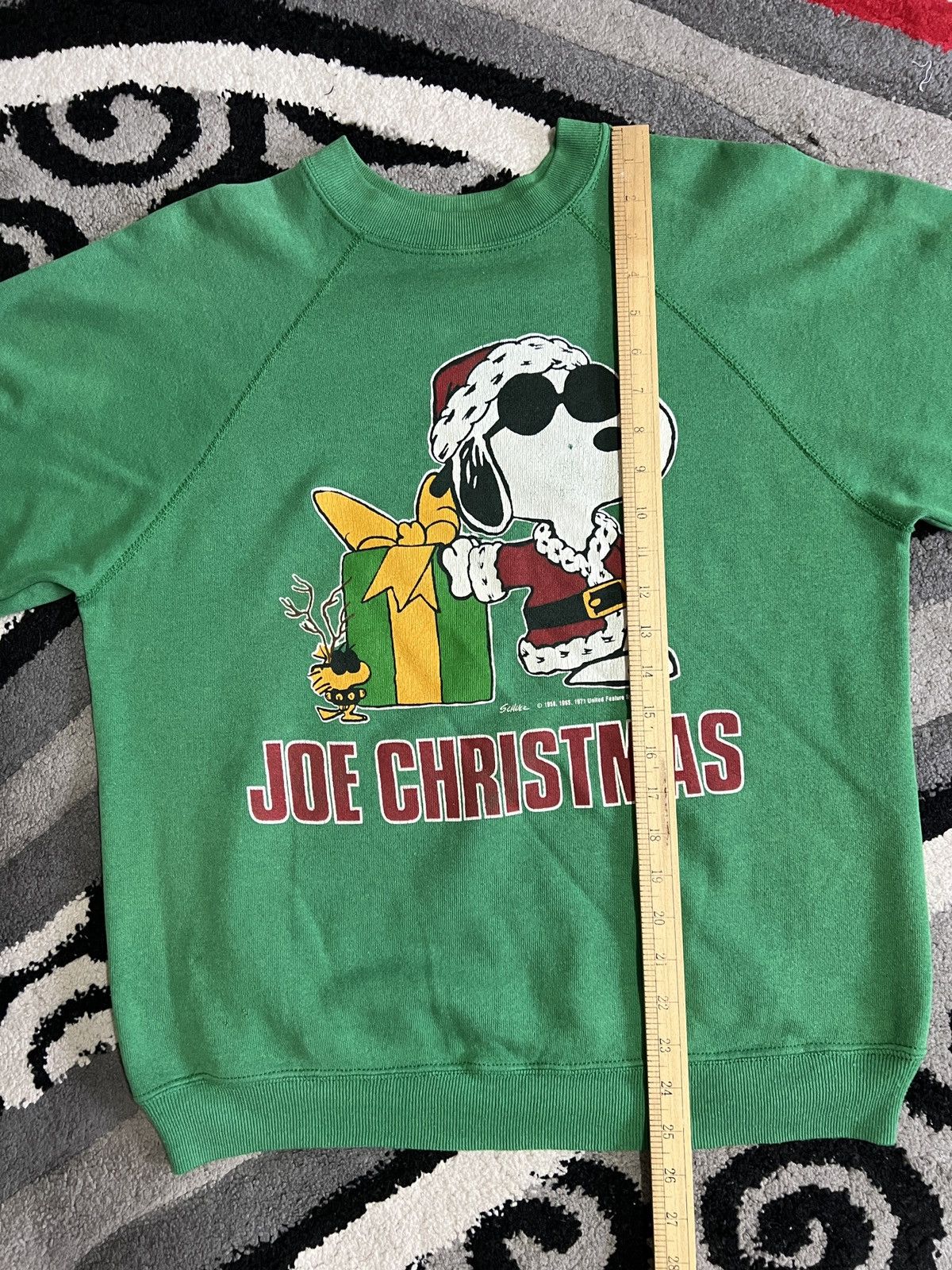 Vintage Vintage 70s Snoopy Joe Christmas Crewneck Size US M / EU 48-50 / 2 - 13 Thumbnail
