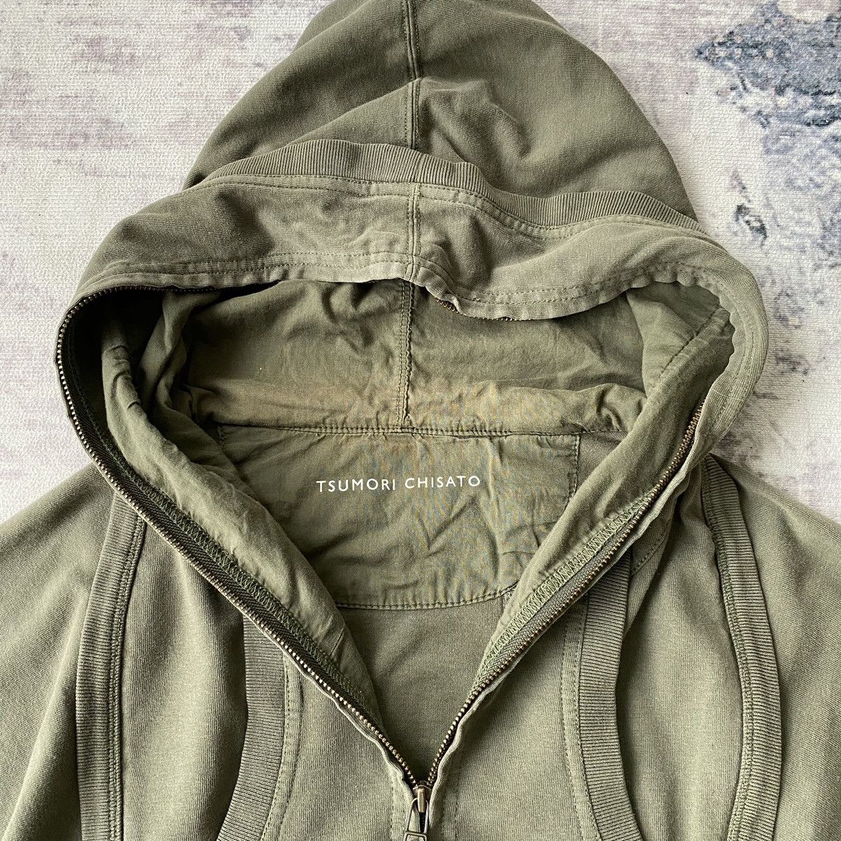Tsumori Chisato Tsumori Chisato Half Sleeve Full Zipper Hoodie Size US S / EU 44-46 / 1 - 7 Thumbnail