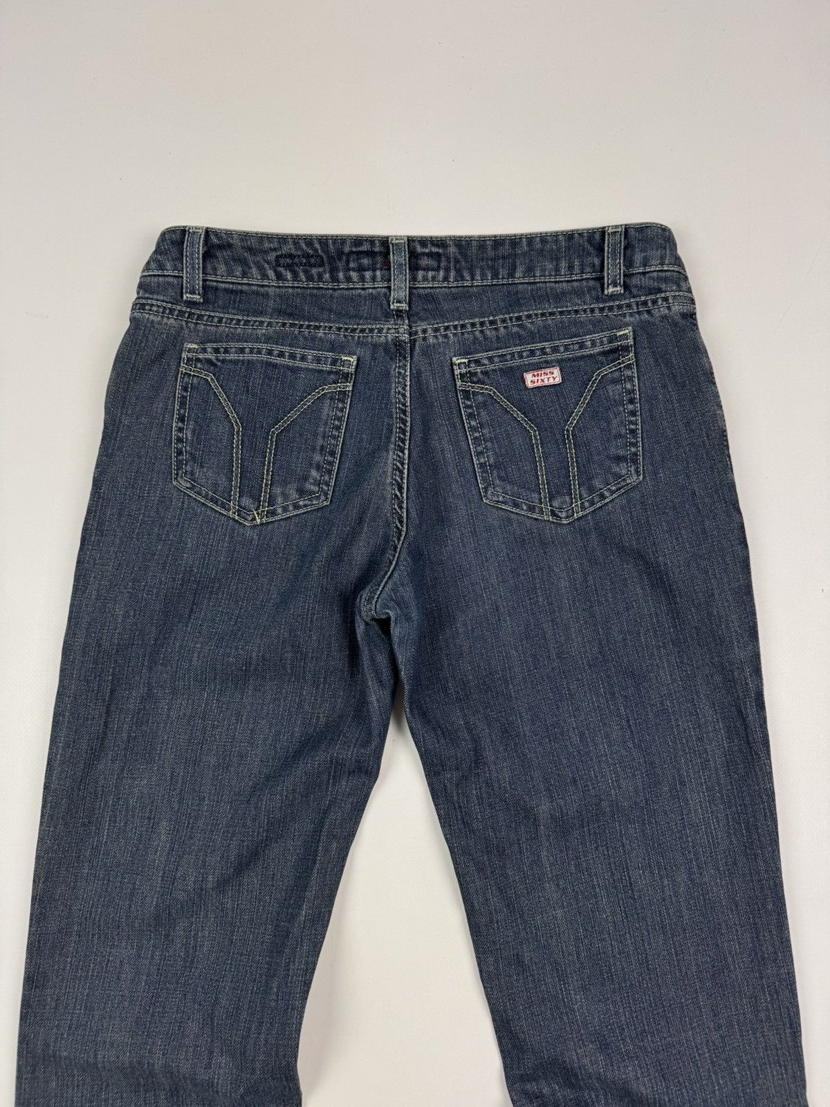 Miss Sixty Y2K Miss Sixty Extra Low TY Flared Leg Women’s Jeans Size 31" - 12 Thumbnail