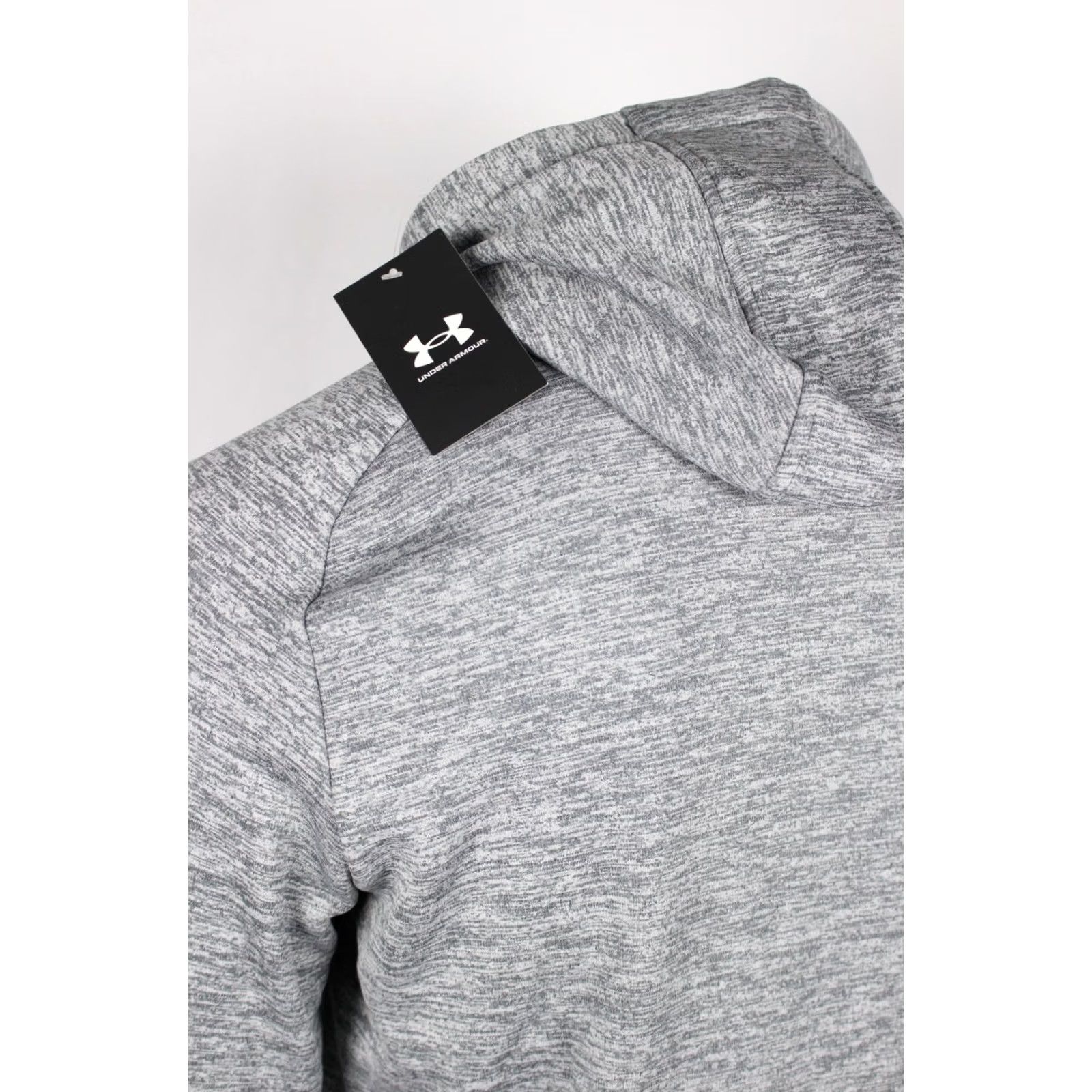 Under Armour Under Armour Men's Fleece Twist Hoodie Sweatshirt M Gray Heather Size US M / EU 48-50 / 2 - 3 Thumbnail