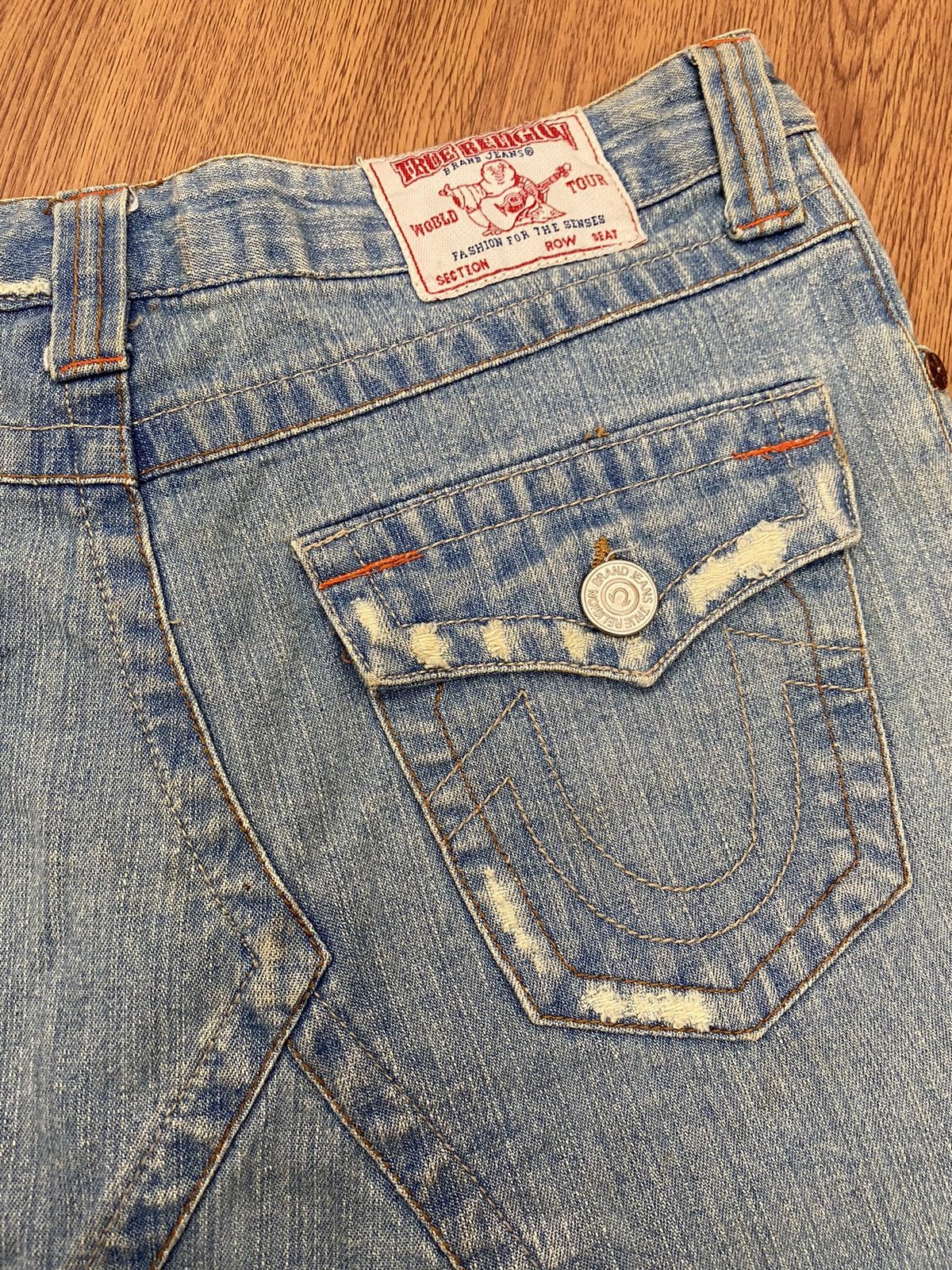 True Religion Vintage True Religion mini skirt Size 28" / US 6 / IT 42 - 3 Thumbnail