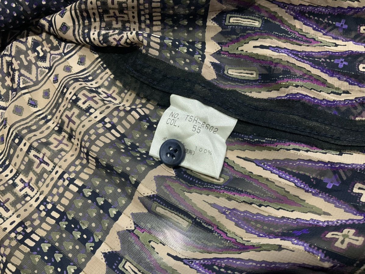 If Six Was Nine × Japanese Brand × Tornado Mart 🔥Y2K Archived Tornado Mart Rayon Shirt Cross Overprinted Size US M / EU 48-50 / 2 - 7 Thumbnail