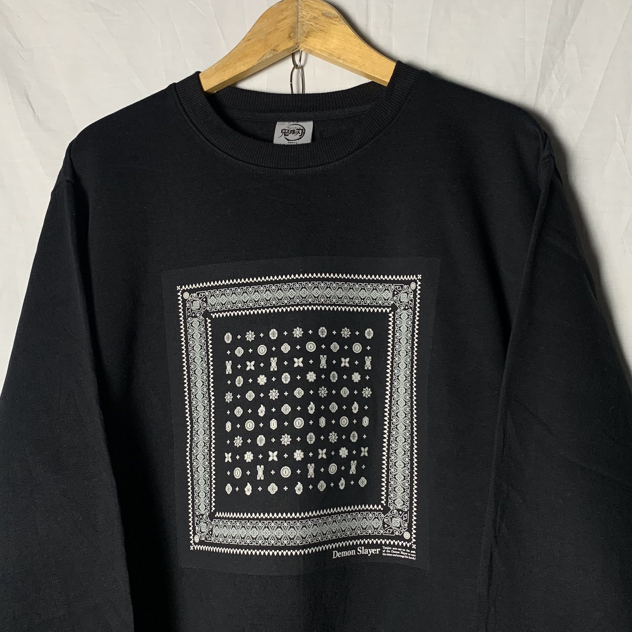 Anime Demon Slayer Kimetsu No Yaiba Manga Anime Japan Sweatshirt Size US M / EU 48-50 / 2 - 2 Thumbnail