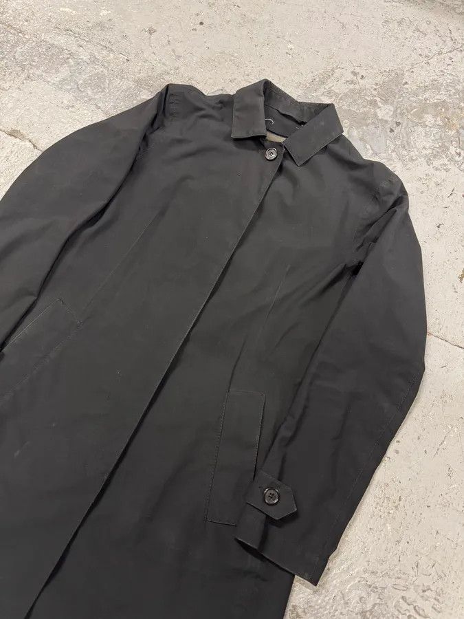 Prada 2000s Prada Black Trench Raincoat Jacket Size M / US 6-8 / IT 42-44 - 2 Thumbnail