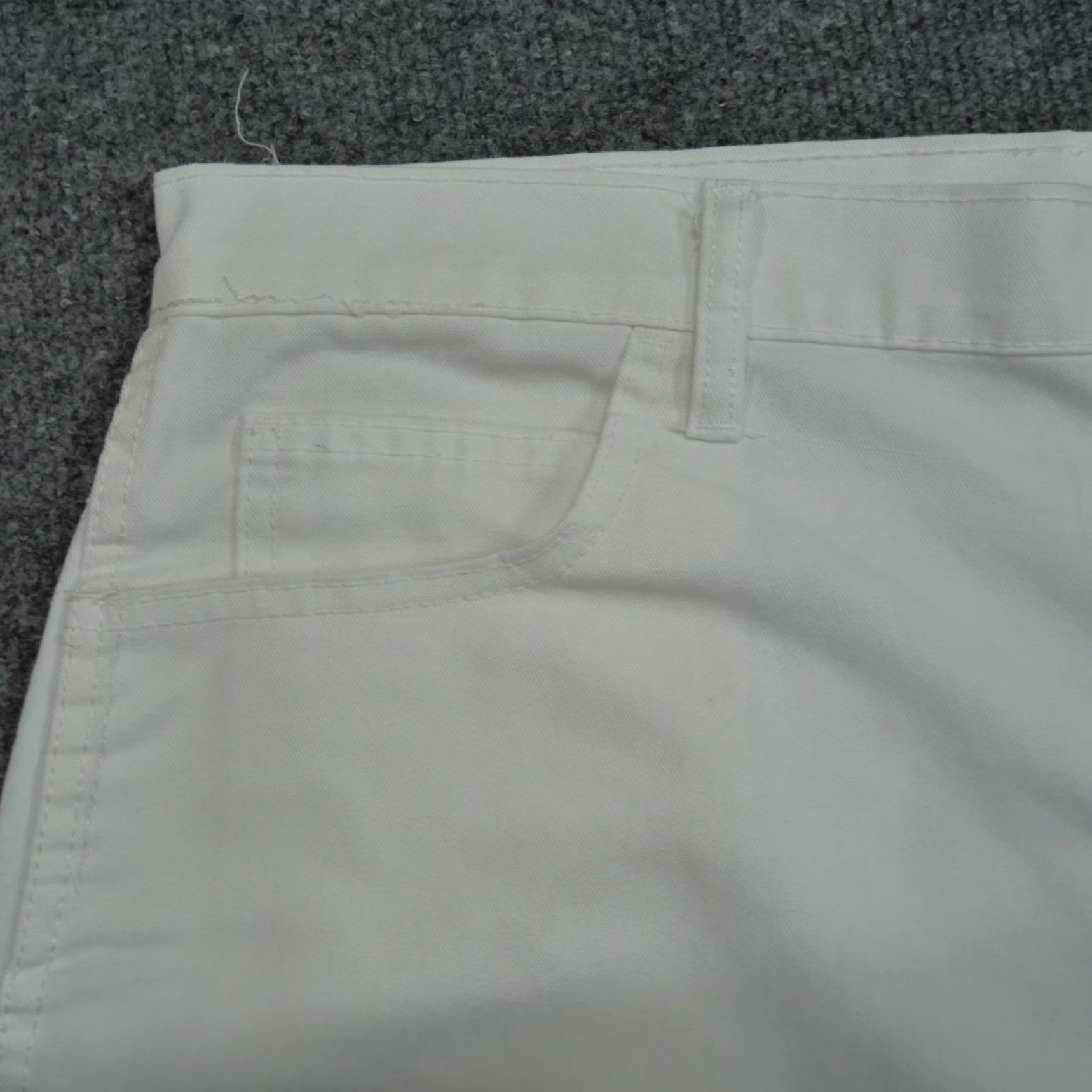 Dickies Dickies Pants Mens 40x32 White Painters Workwear Carpenter Flat Front Straight Inseam 32 Regular Size US 40 / EU 56 - 3 Thumbnail