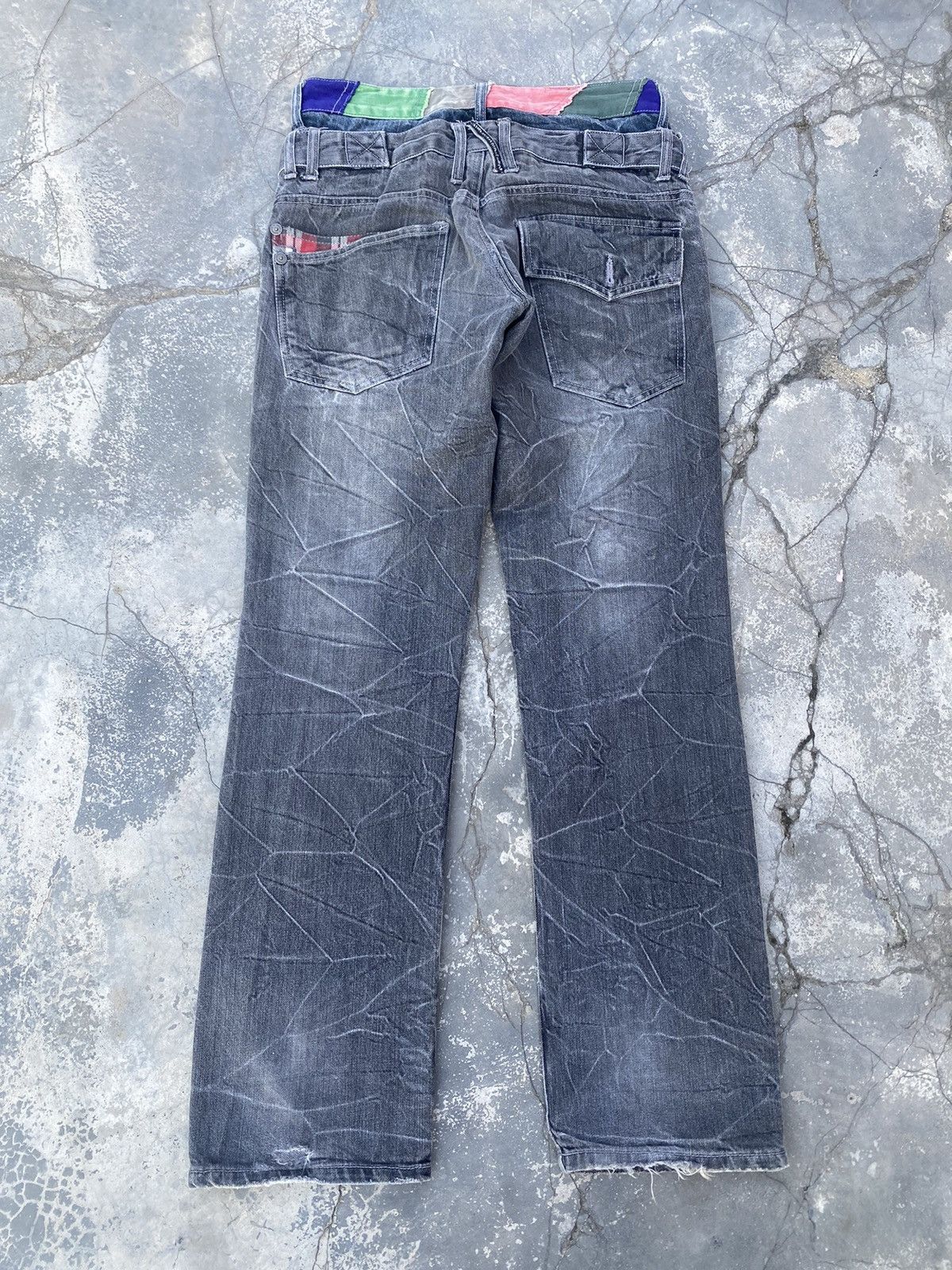 If Six Was Nine PATINA Double Waist Zipper Jeans Size US 28 / EU 44 - 3 Thumbnail