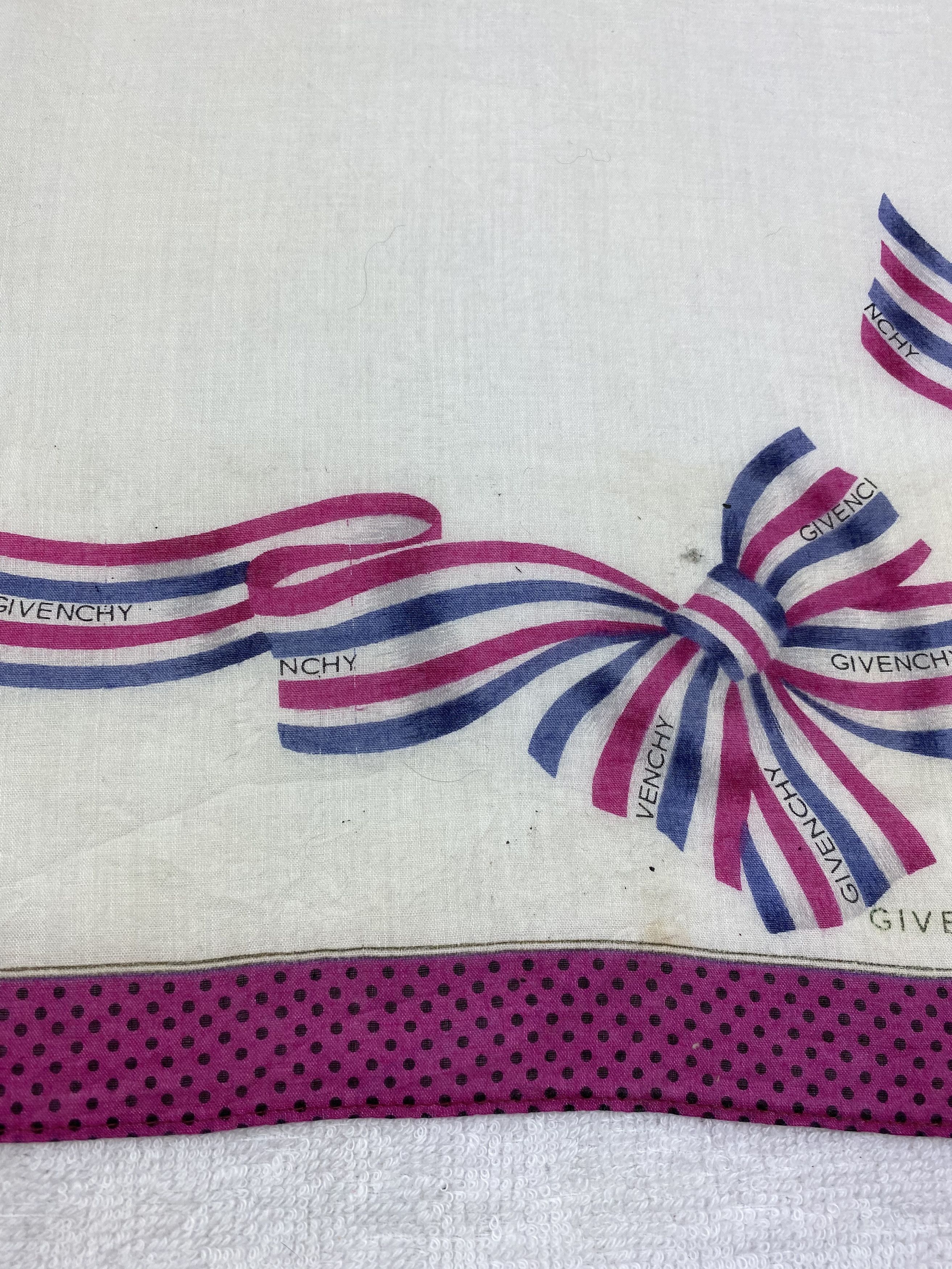 Vintage Givenchy Handkerchief / Bandana / Neckerchief Size ONE SIZE - 6 Thumbnail