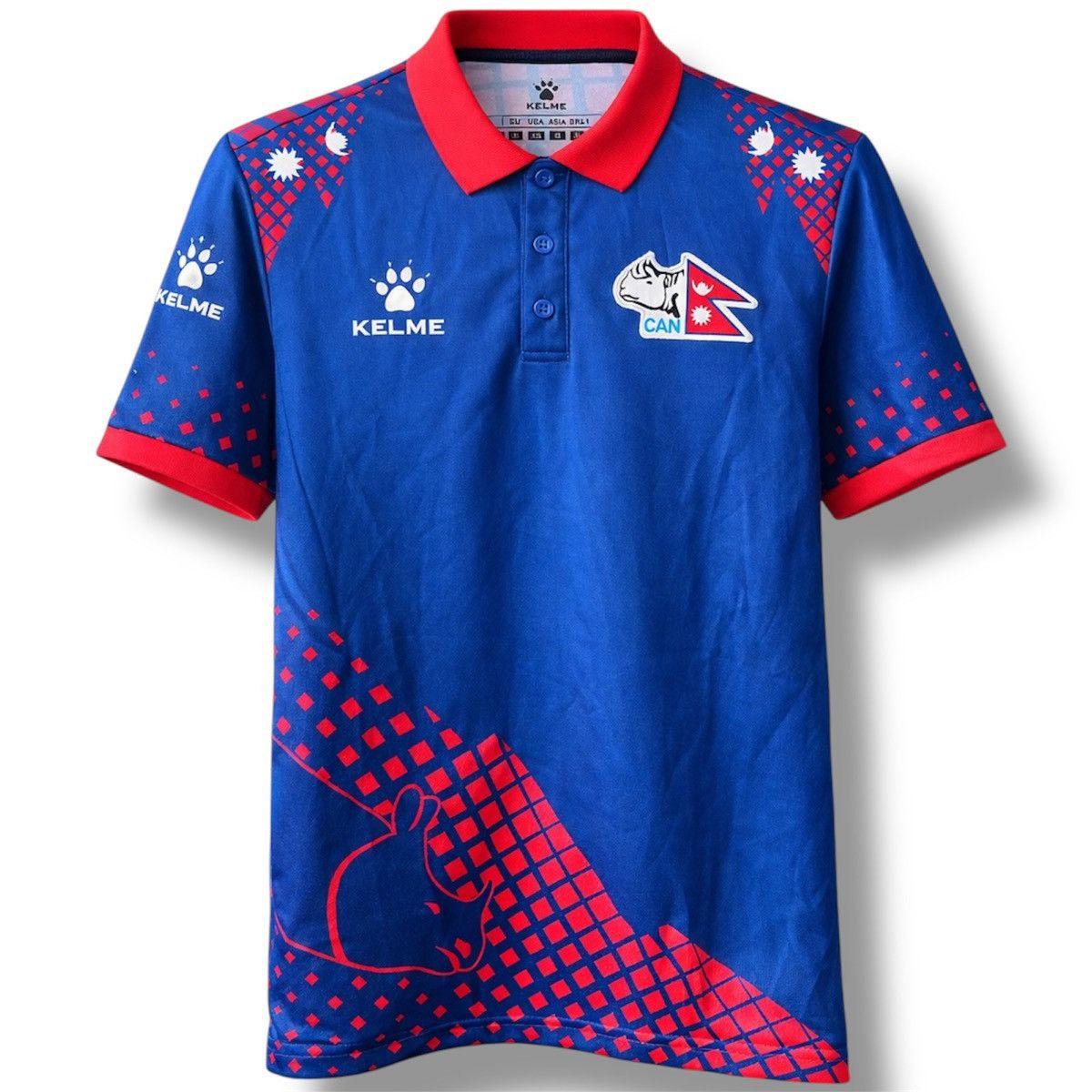 Other NEW! 2022/23 NEPAL TEAM WORLD CUP CRICKET SHIRT JERSEY KELME Size US M / EU 48-50 / 2 - 1 Thumbnail