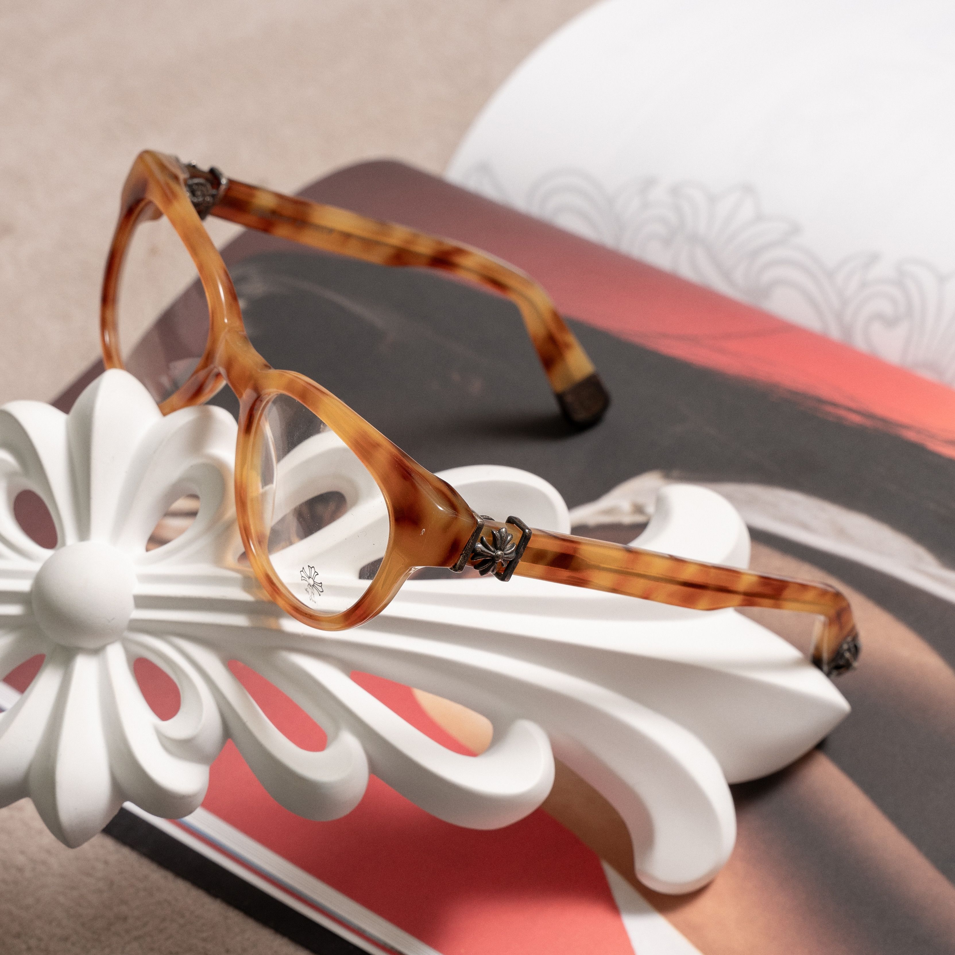 Chrome Hearts Chrome Hearts Kay Gulls Glasses Size ONE SIZE - 1 Thumbnail