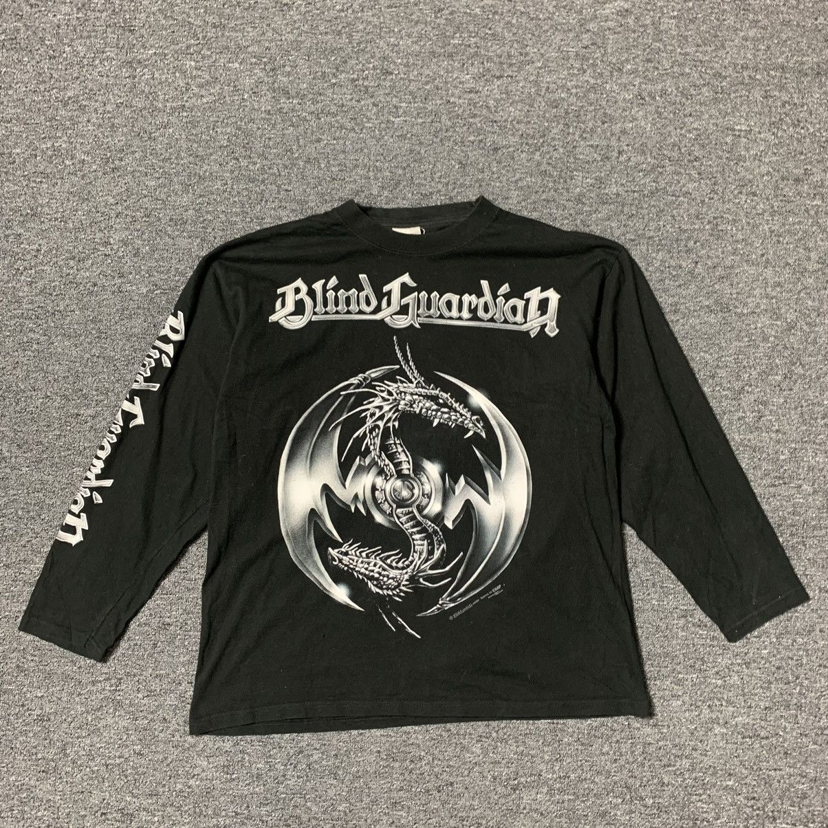 Band Tees × Vintage Vintage Blind Guardian Long Sleeve Size US L / EU 52-54 / 3 - 1 Thumbnail