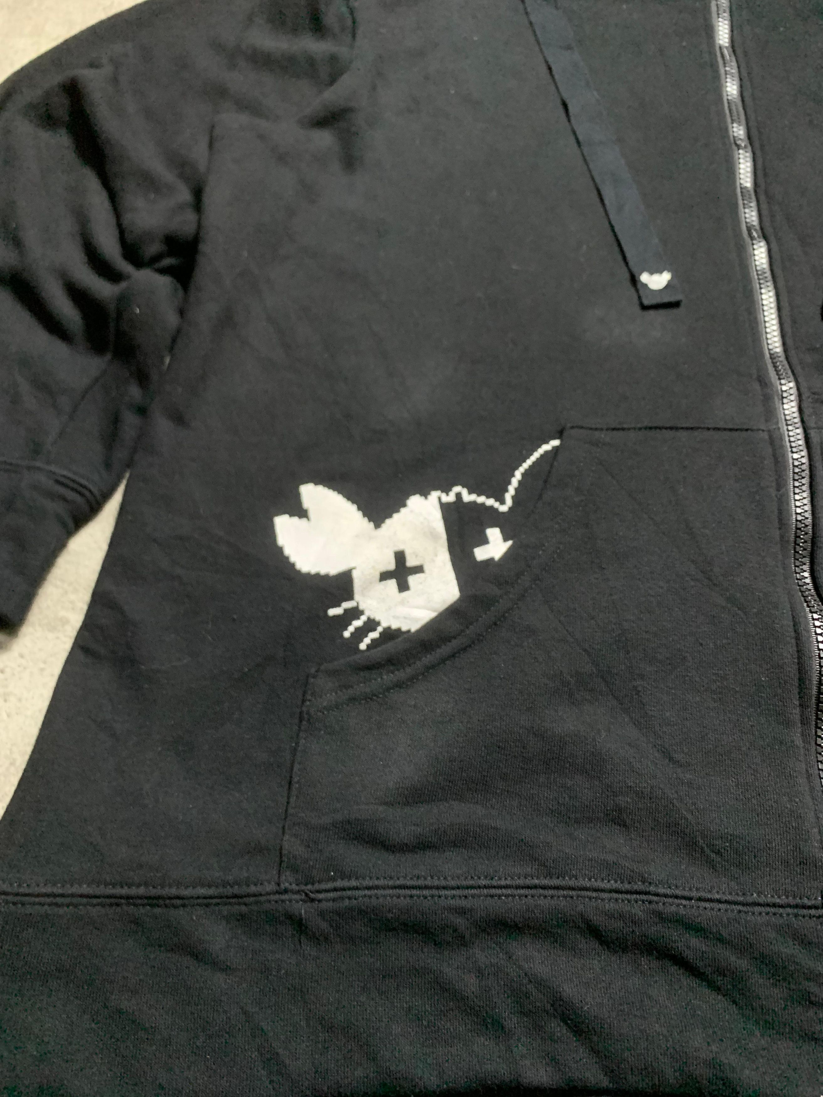 Anime Japan Anime Monokuma Character Black Hoodie Size US XXL / EU 58 / 5 - 2 Thumbnail