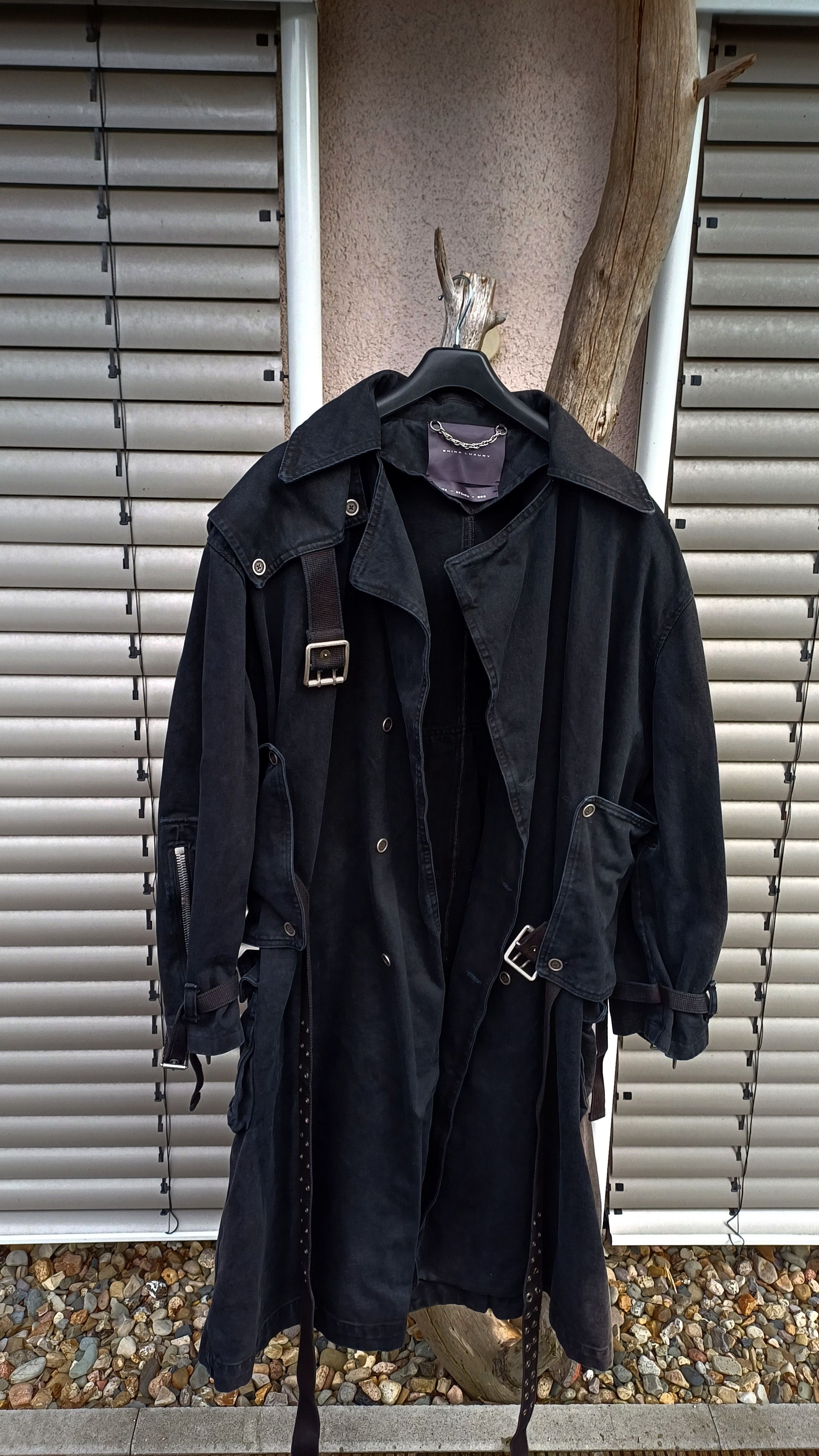 SHINE LUXURY Shine Luxury Studios racer kombat Trenchcoat Size US L / EU 52-54 / 3 - 1 Thumbnail