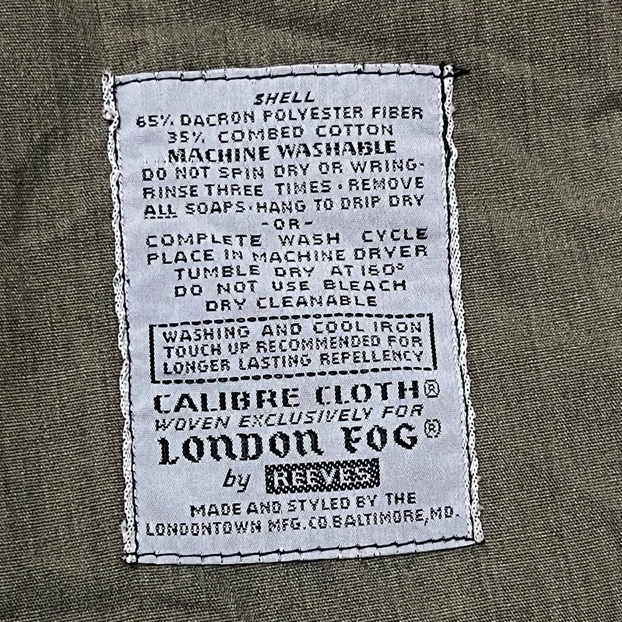 London Fog Vintage London Fog Jacket Talon Zipper Size US L / EU 52-54 / 3 - 8 Thumbnail