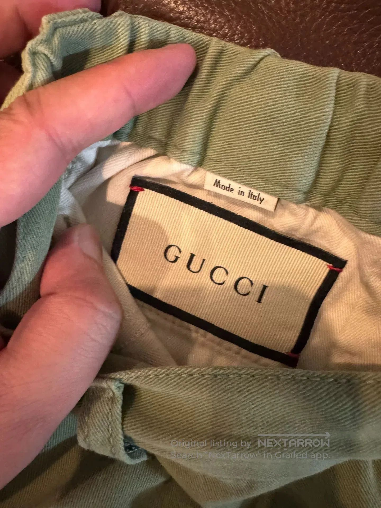 Gucci gucci women's casual tapered pants green. Size 28" / US 6 / IT 42 - 3 Thumbnail