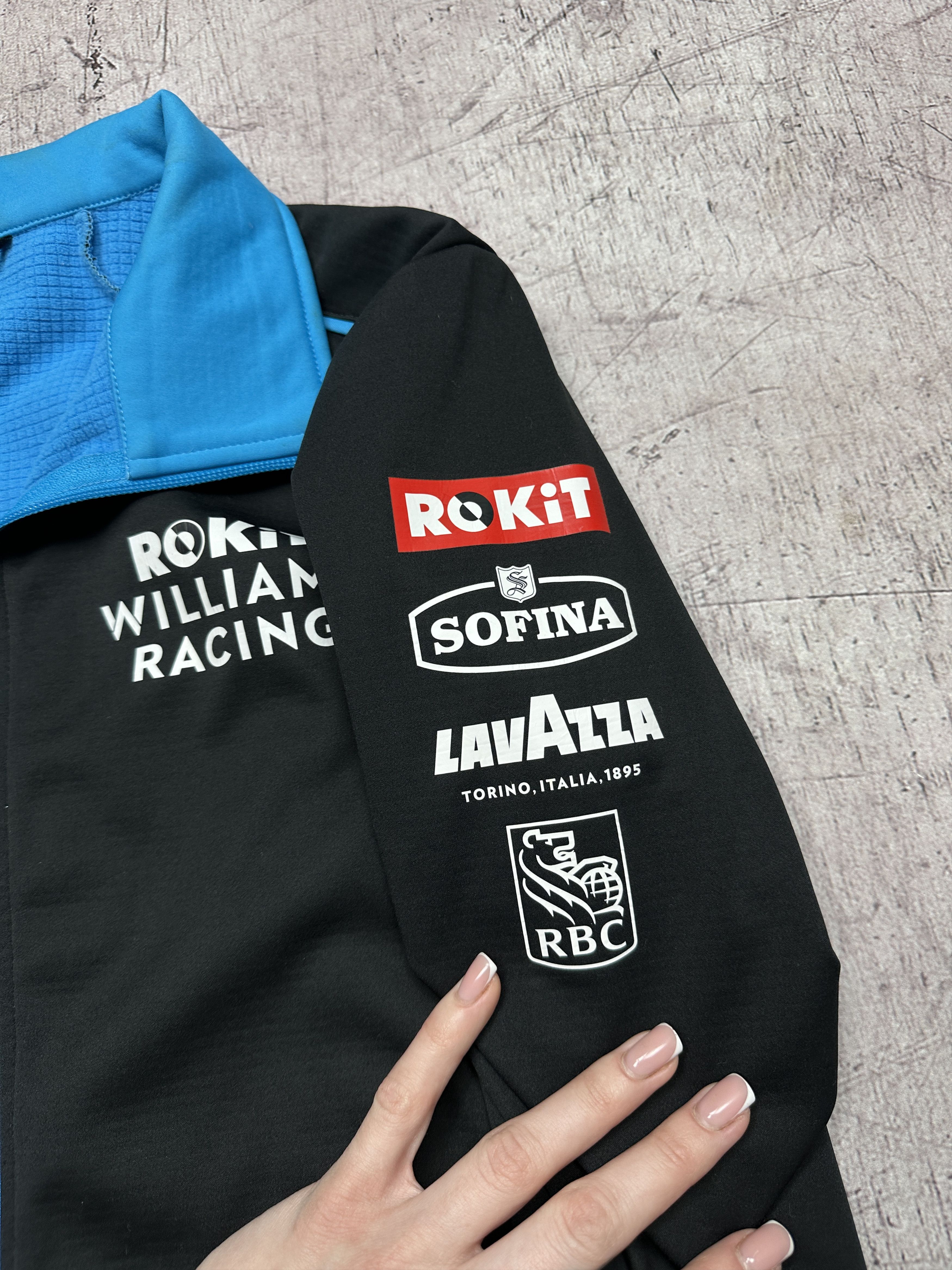 Formula 1 Mercedes Benz AMG Rokit Williams Racing Mens Jacket Size US S / EU 44-46 / 1 - 3 Thumbnail