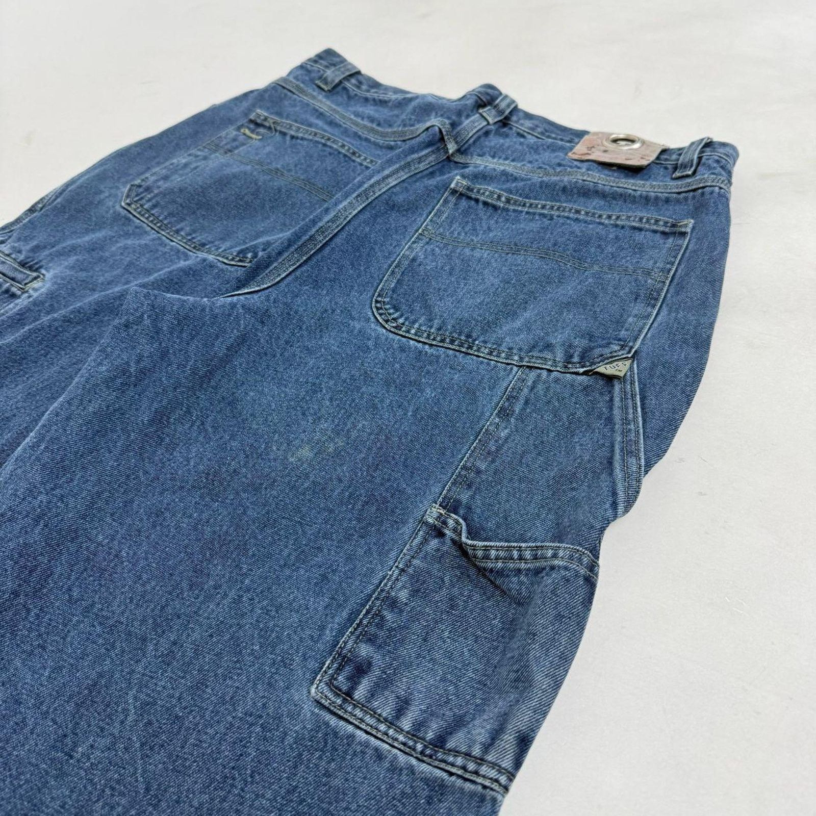 Ecko Unltd. × JNCO × Vintage Vintage y2k archive baggy wide leg cargo baggy wide leg jean Size US 36 / EU 52 - 2 Thumbnail