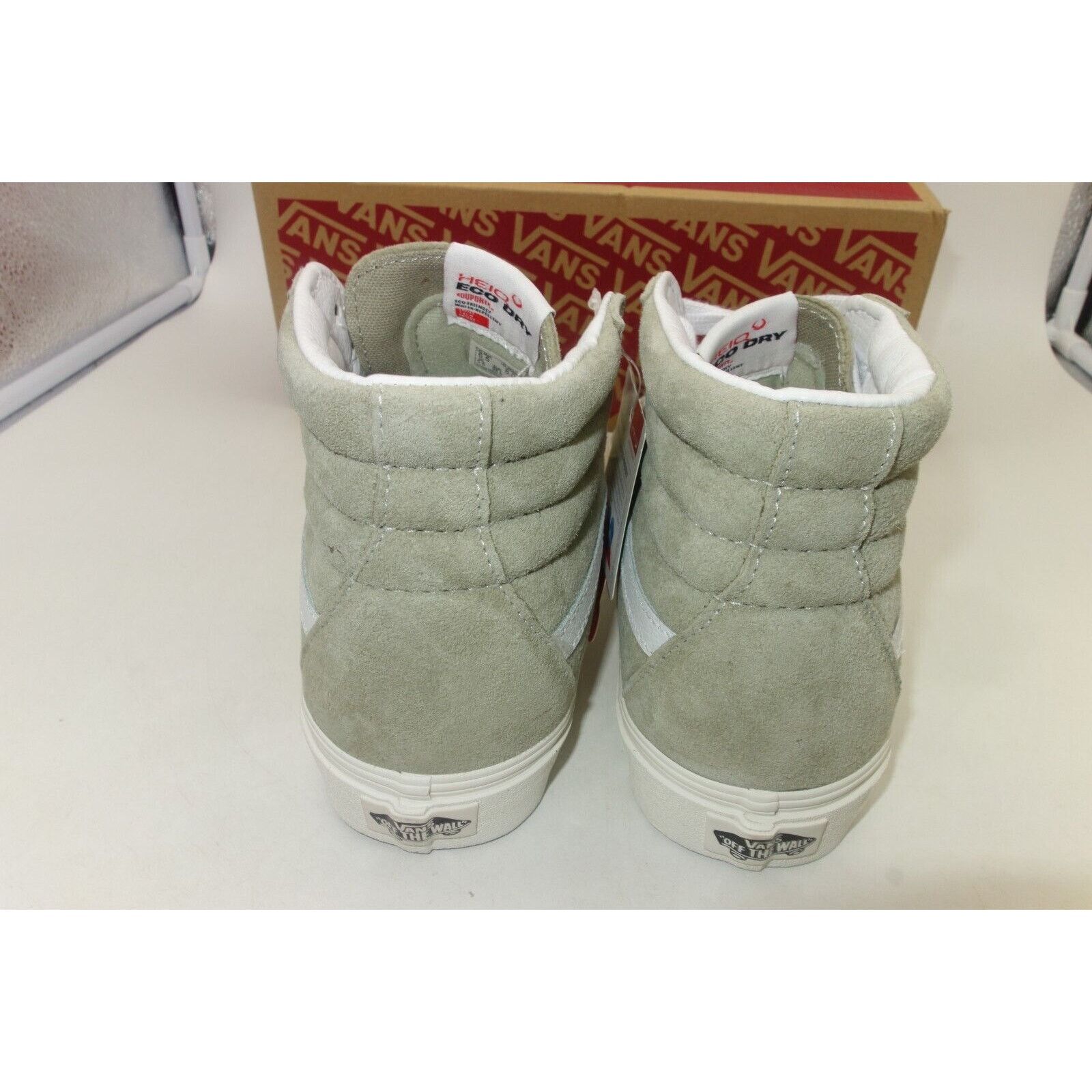 Vans NEW Vans SK8 Hi Pig Suede Moss Gray Classic Skate Shoes Size US 6.5 / EU 39-40 - 8 Thumbnail