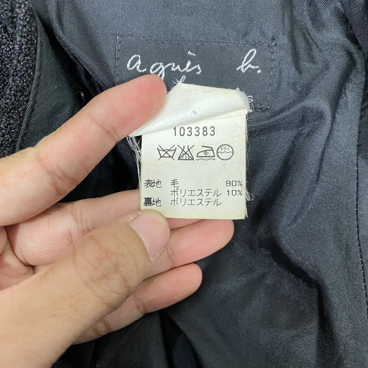 agnes b. Vintage Agnes B Homme pant Size US 30 / EU 46 - 16 Thumbnail