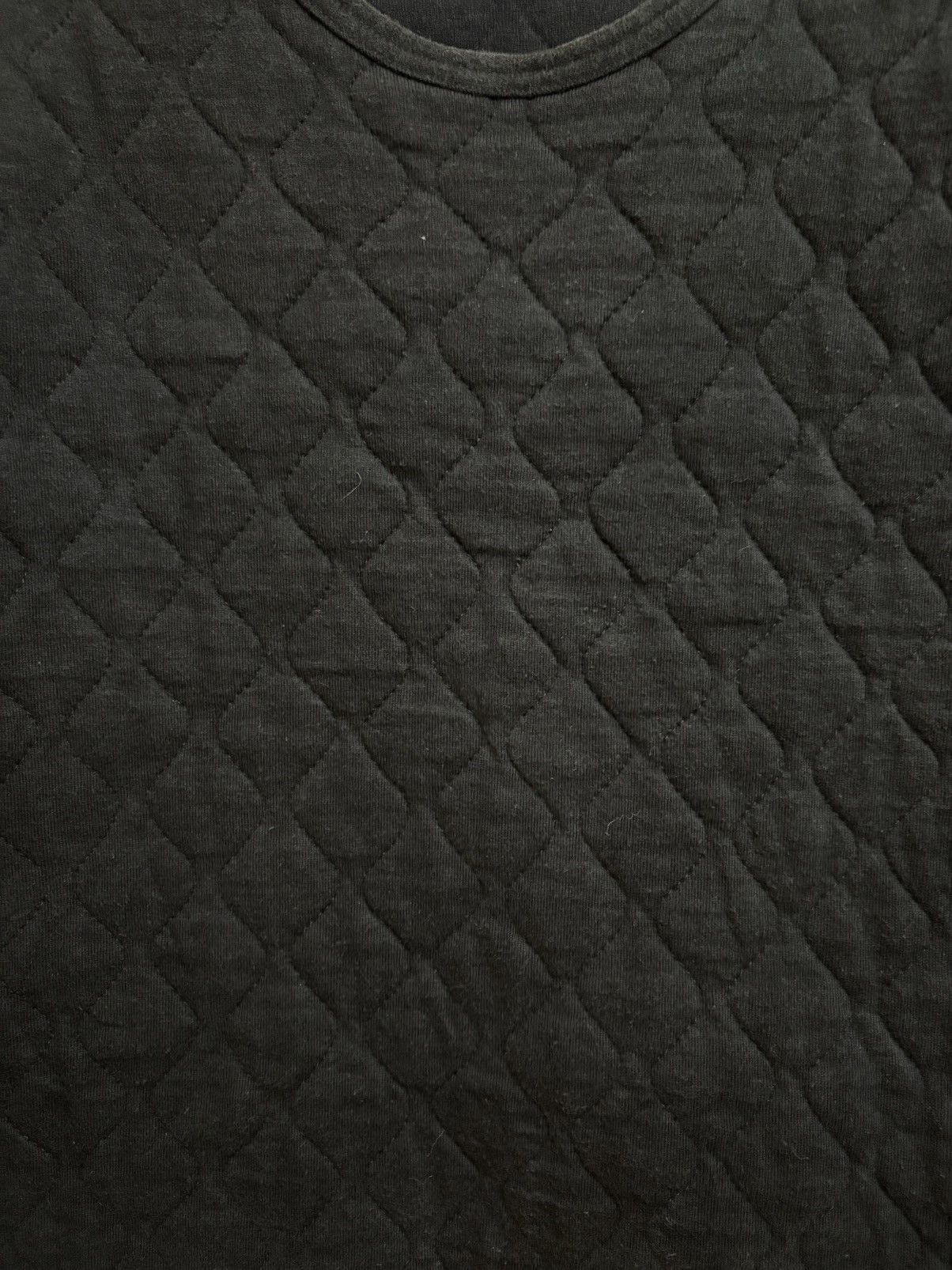 Designer × Japanese Brand × Masaki Matsushima Vintage Masaki Matsushima Homme Quilted Longsleeve Plain Tee Size US M / EU 48-50 / 2 - 5 Thumbnail