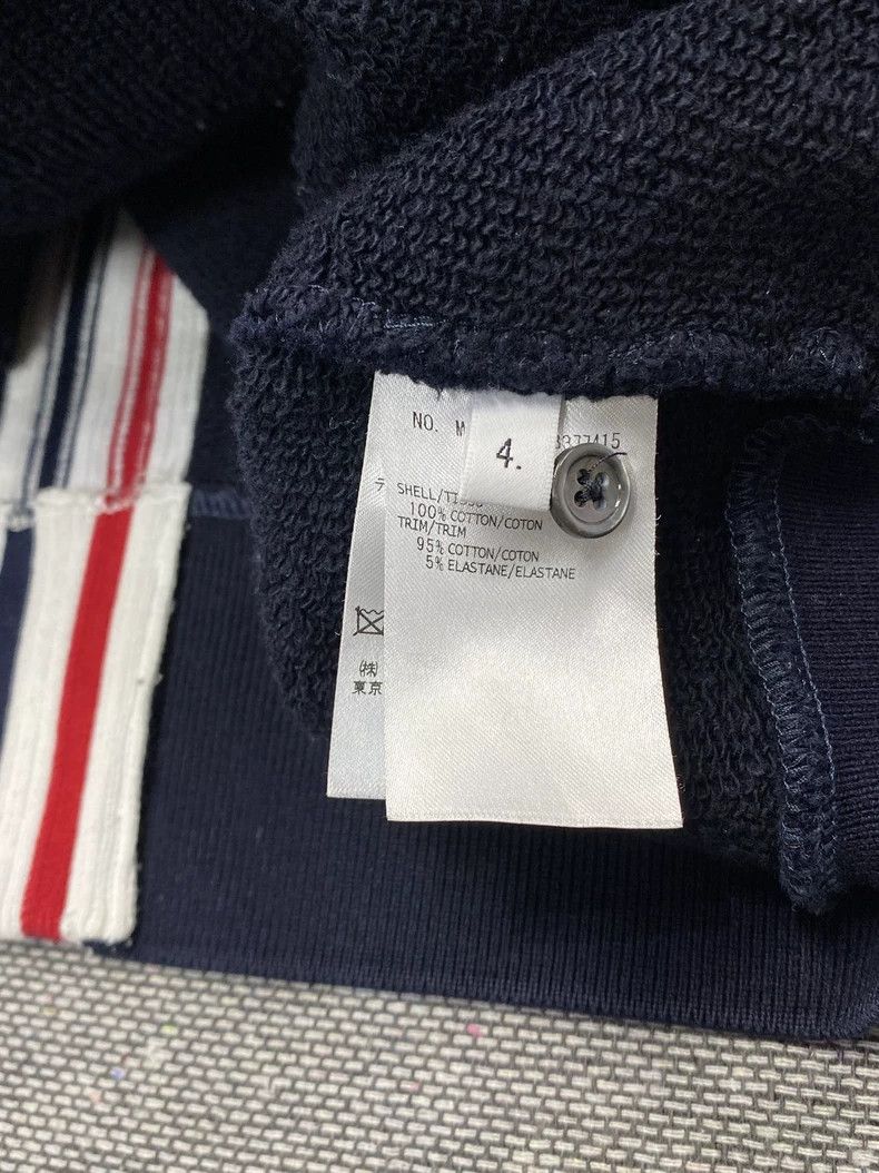 Thom Browne Thom browne Navy blue sweatshirt 2504-Nextarrow Size US XL / EU 56 / 4 - 4 Thumbnail