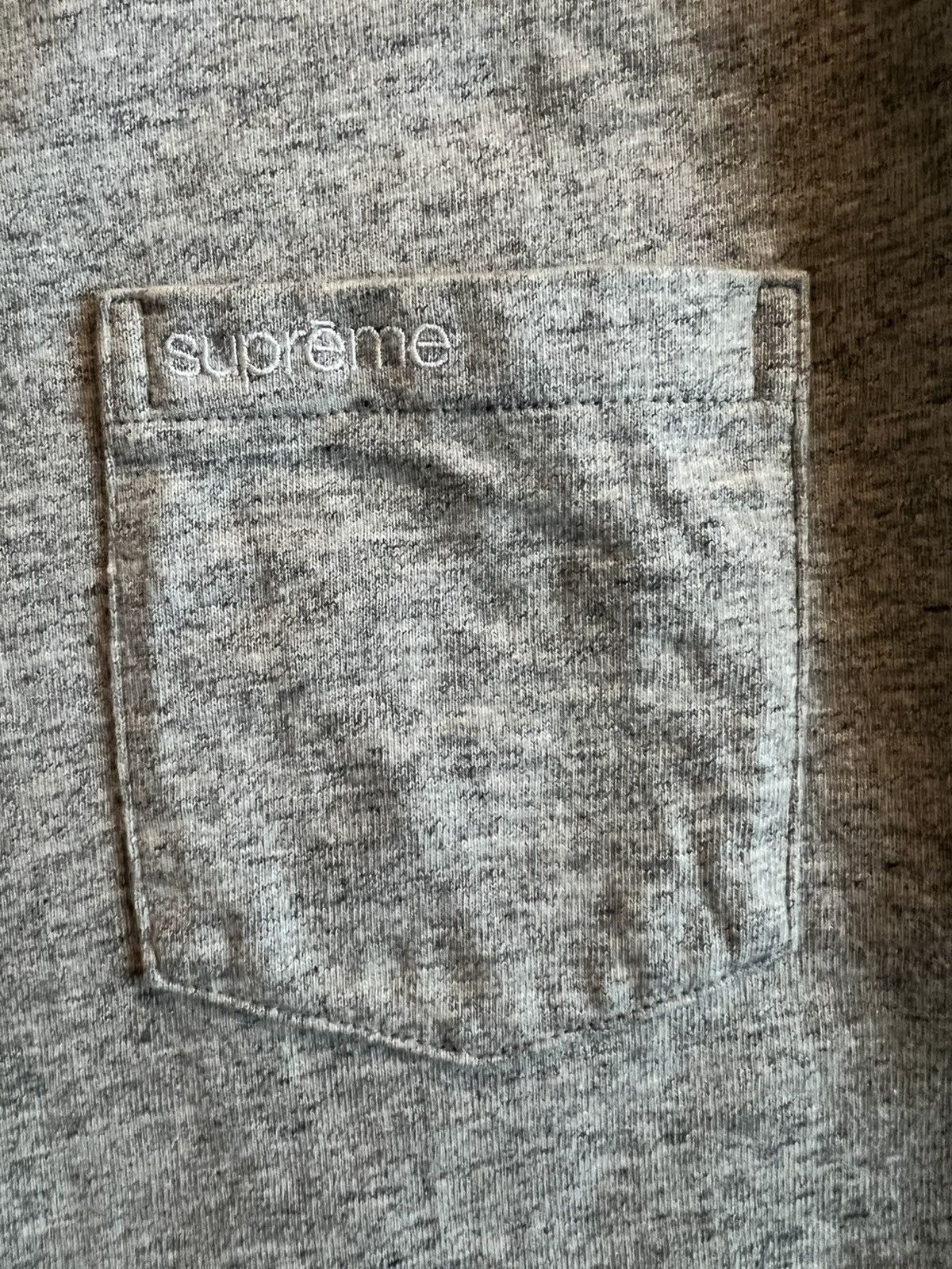 Supreme Supreme T Shirt Heather Gray Heavy Weight Size US S / EU 44-46 / 1 - 2 Thumbnail