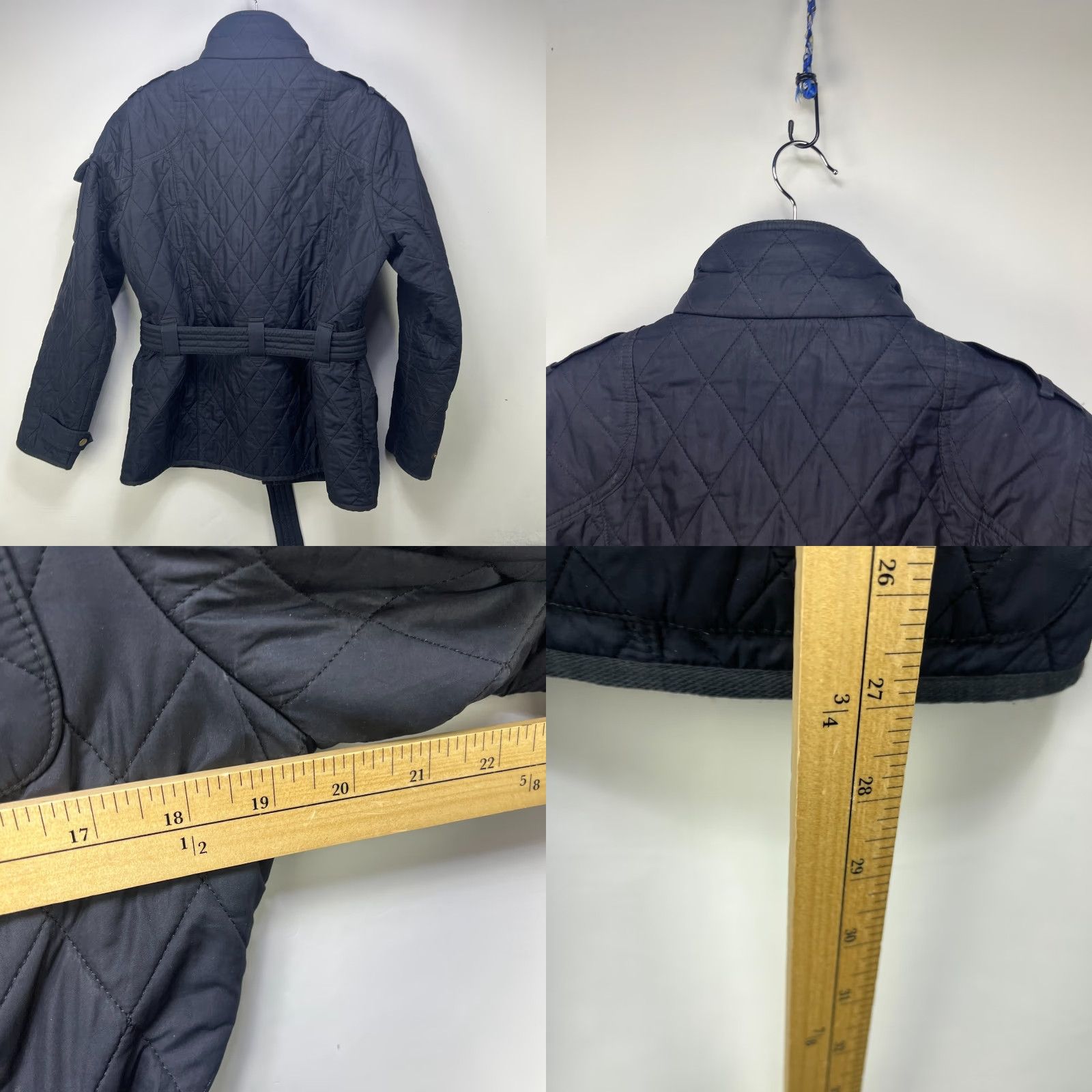 Barbour Barbour Jacket Polaquilt Barbour Bedale Quilted Women's Size 12 Black Size XL / US 12-14 / IT 48-50 - 8 Thumbnail