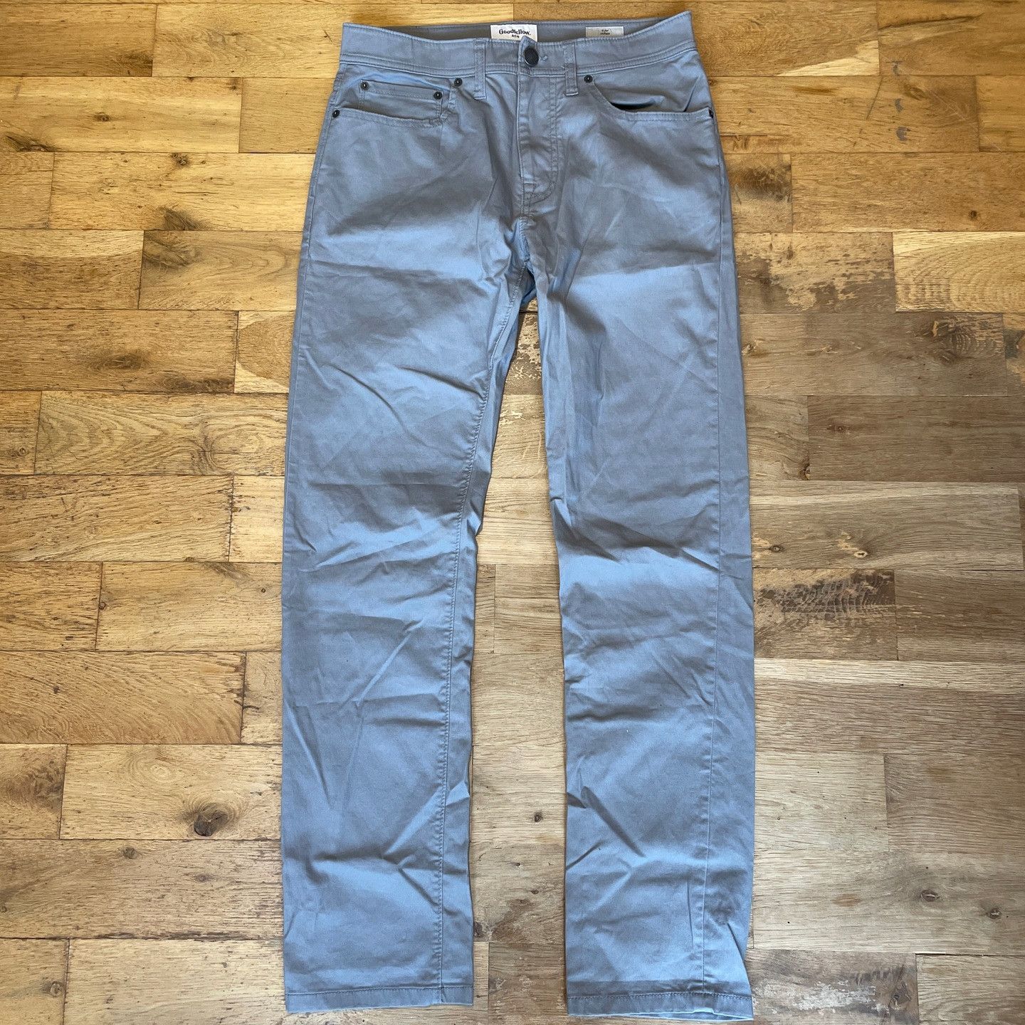 Designer × Vintage Goodiellow& Co Men's Slim Chinos Size W30 L32 Size US 30 / EU 46 - 1 Thumbnail